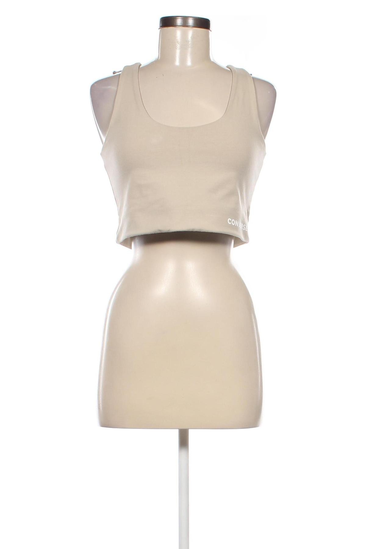 Damen Sporttop Converse, Größe XL, Farbe Beige, Preis € 27,99