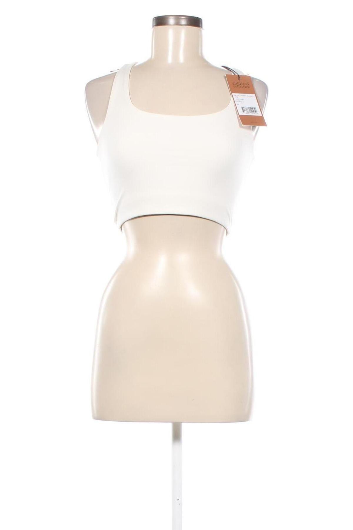 Damen Sporttop Girlfriend Collective, Größe XS, Farbe Ecru, Preis € 18,49