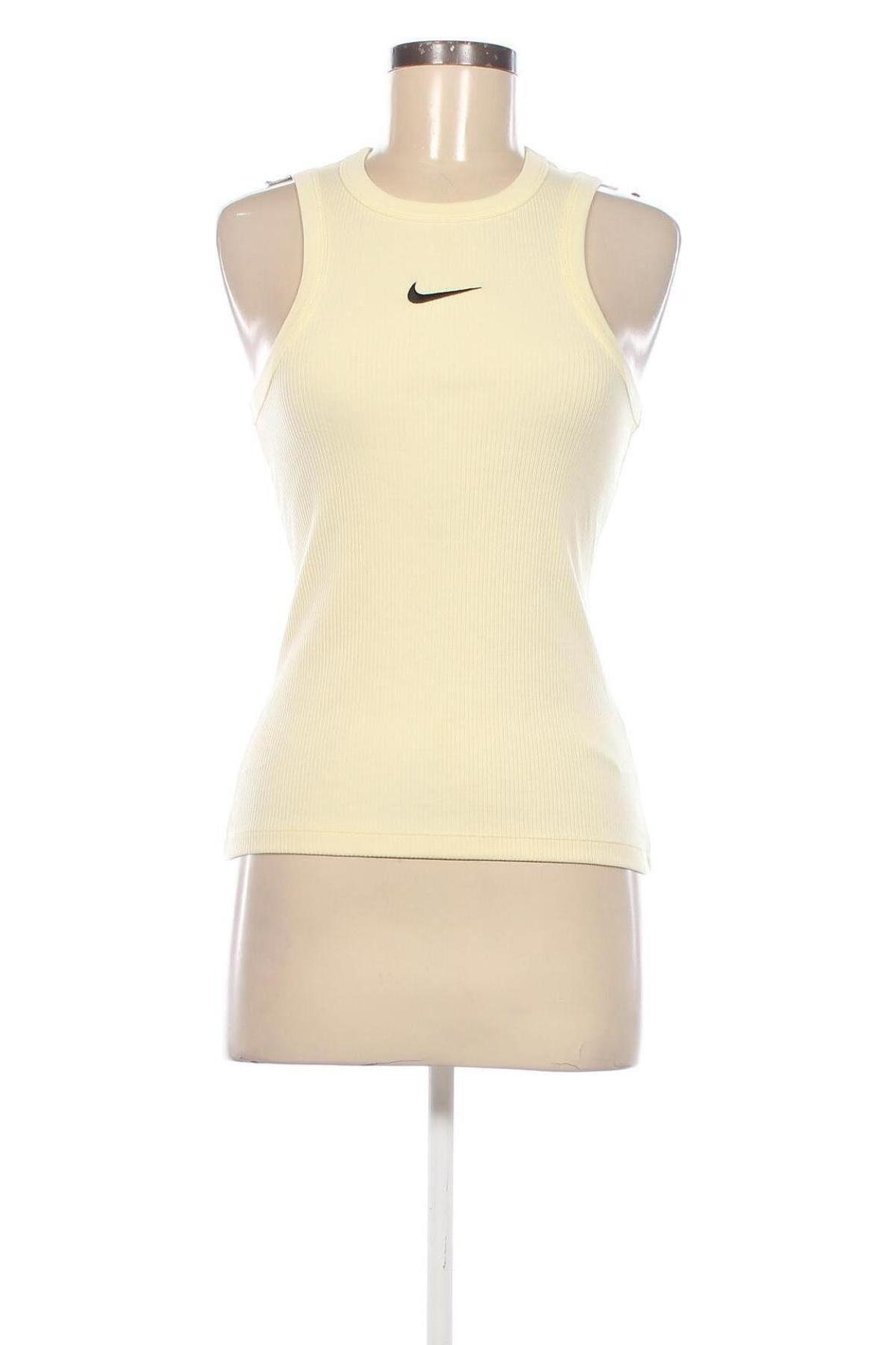 Damen Sporttop Nike, Größe S, Farbe Gelb, Preis 20,49 €