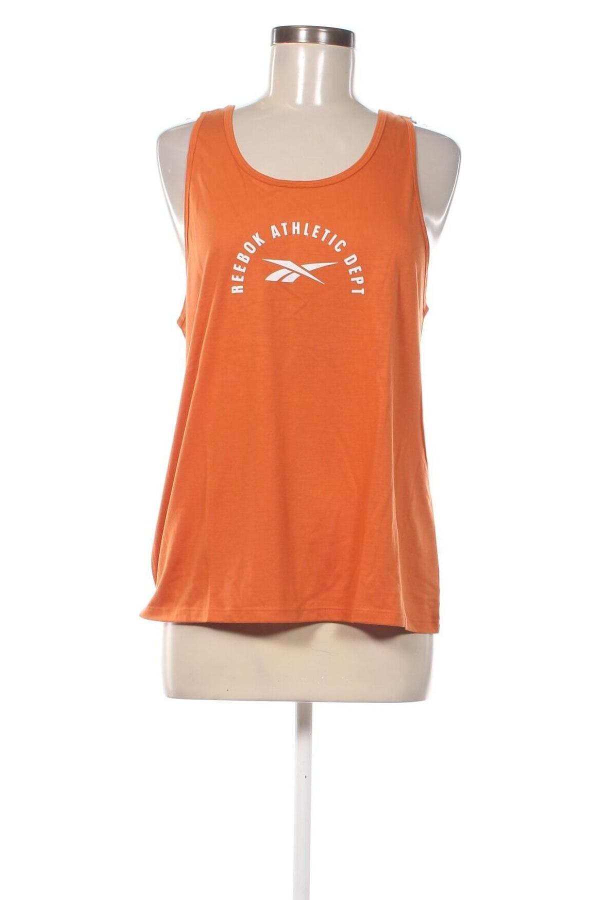 Damen Sporttop Reebok, Größe L, Farbe Orange, Preis € 13,49