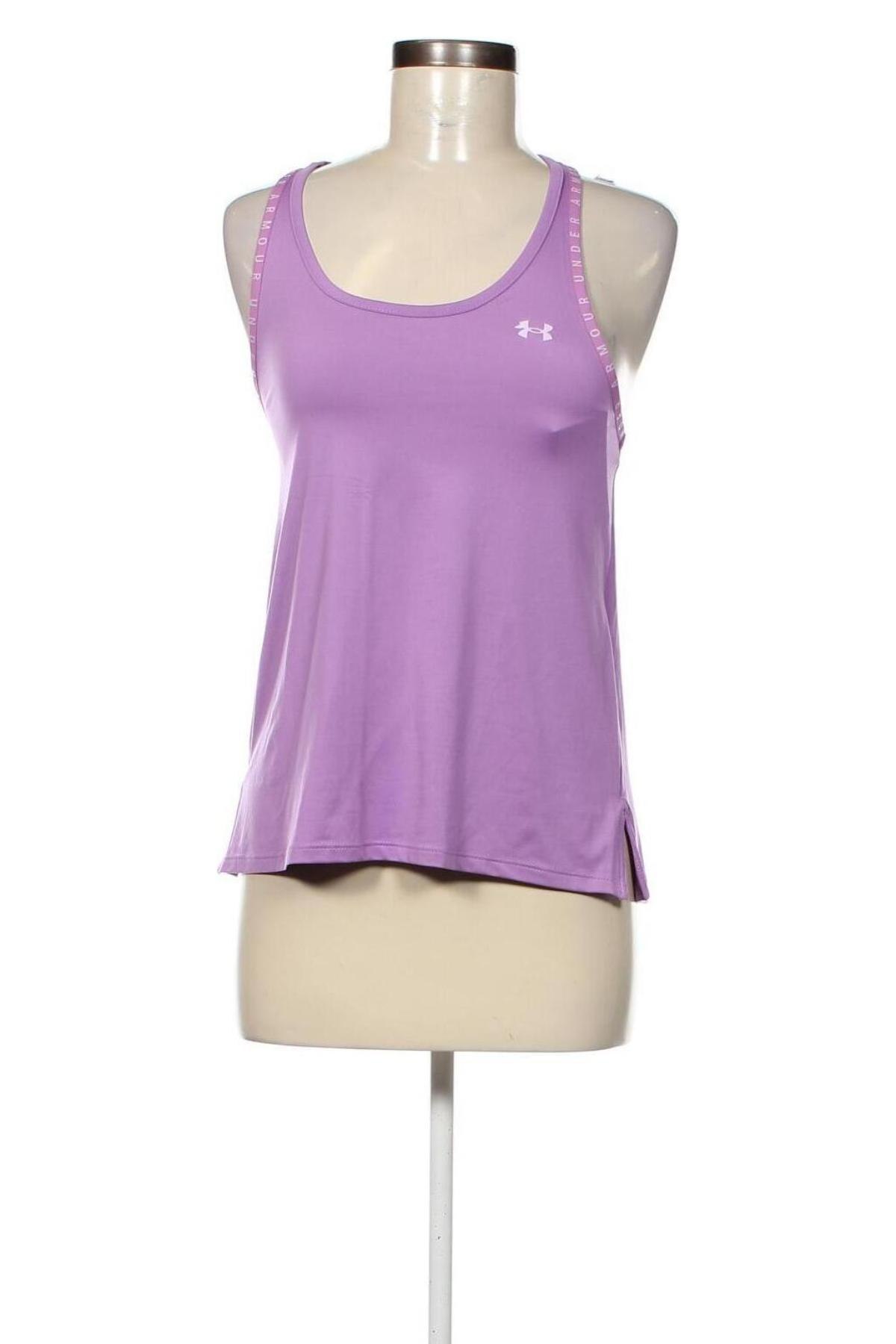 Damen Sporttop Under Armour, Größe XS, Farbe Lila, Preis 20,49 €