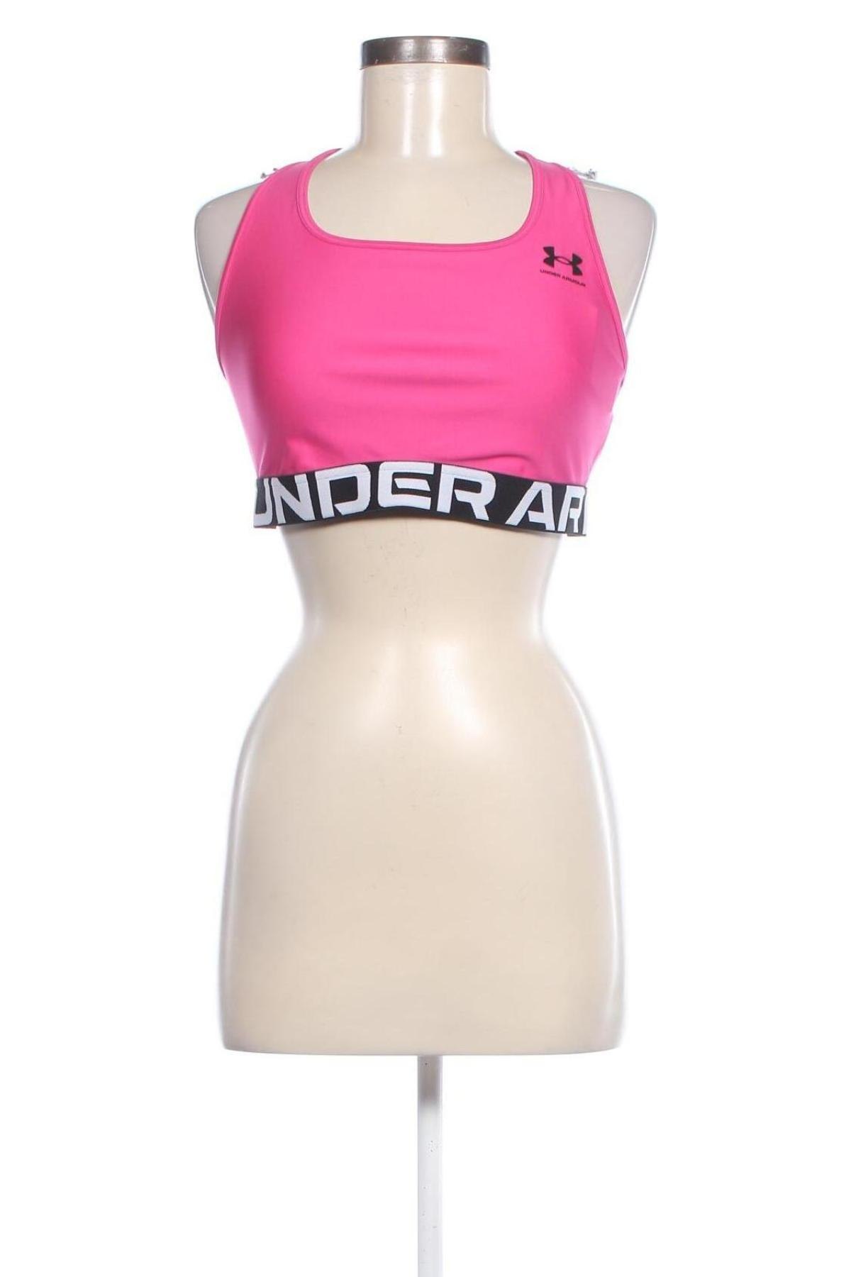 Γυναίκειο αθλητικό τοπ Under Armour, Μέγεθος XL, Χρώμα Ρόζ , Τιμή 18,49 €