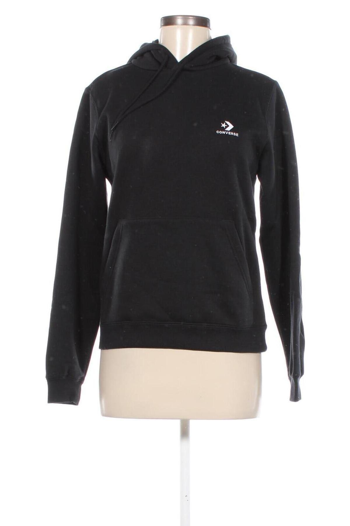 Damen Sweatshirt Converse, Größe XXS, Farbe Schwarz, Preis 25,49 €