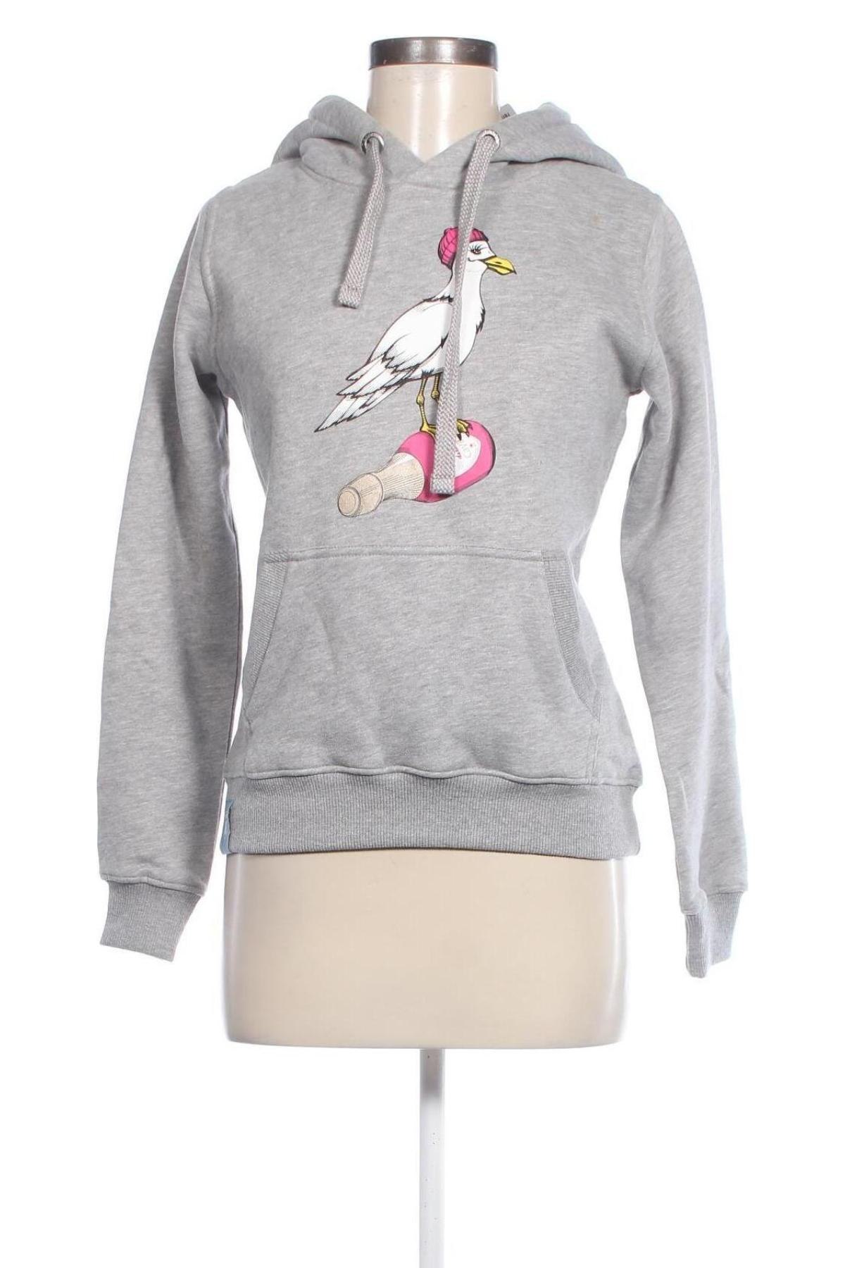 Damen Sweatshirt Derbe, Größe XS, Farbe Grau, Preis € 22,79