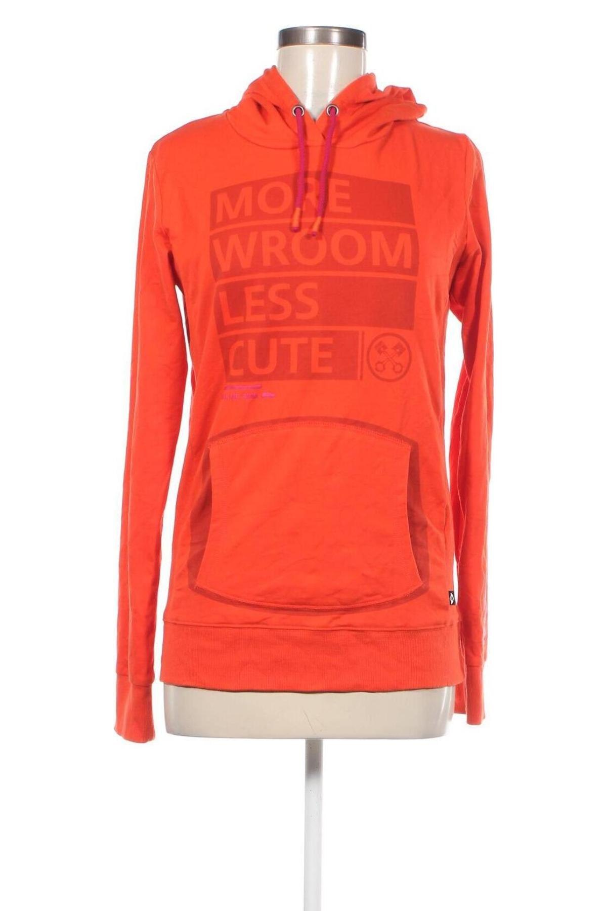 Damen Sweatshirt Mini, Größe S, Farbe Orange, Preis 8,29 €