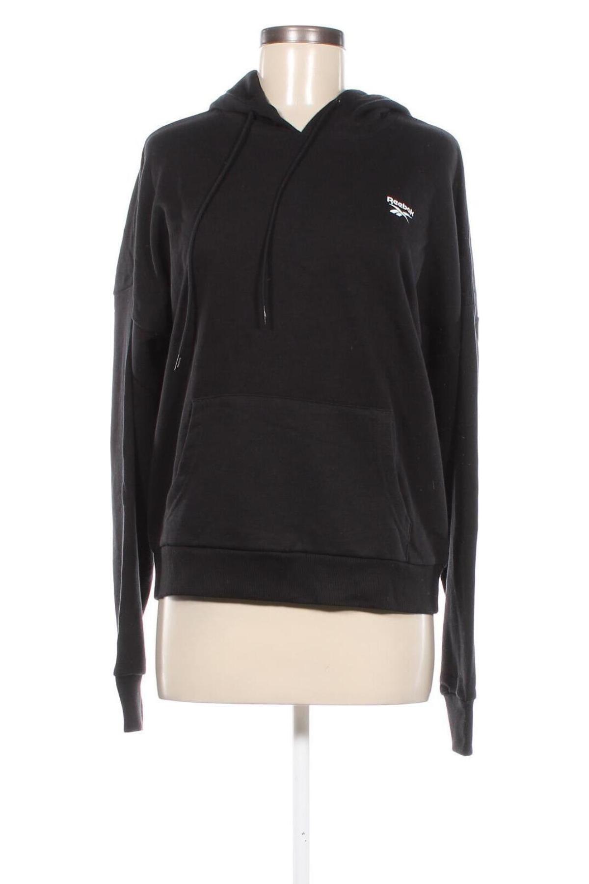 Damen Sweatshirt Reebok, Größe L, Farbe Schwarz, Preis 28,49 €