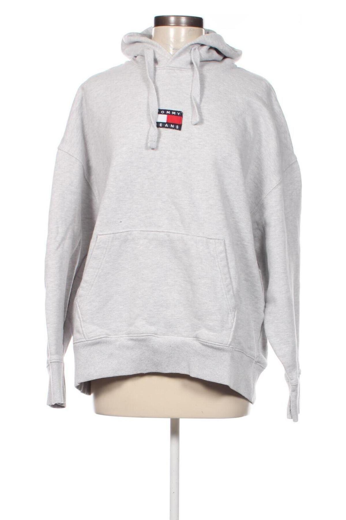 Damen Sweatshirt Tommy Jeans, Größe L, Farbe Grau, Preis 44,79 €