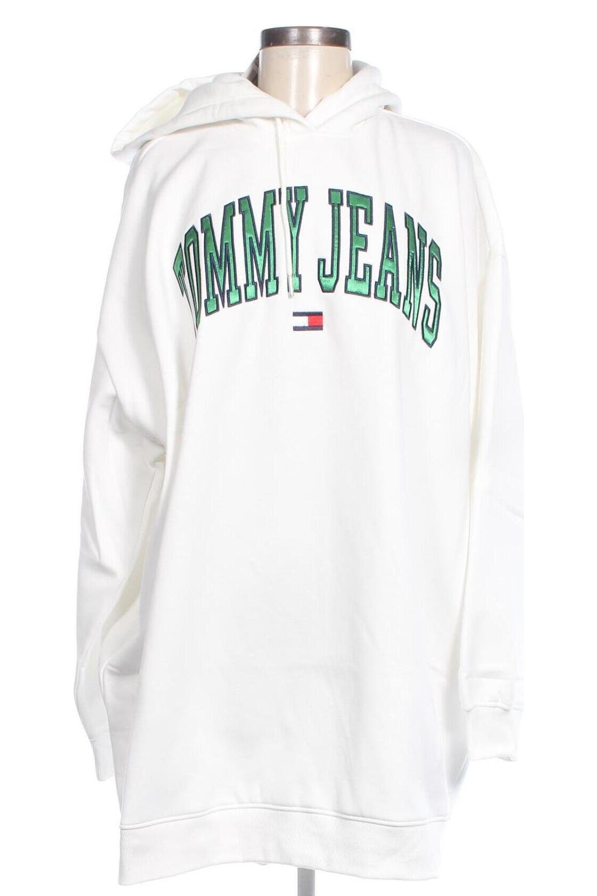 Dámska mikina  Tommy Jeans, Veľkosť M, Farba Biela, Cena  40,75 €