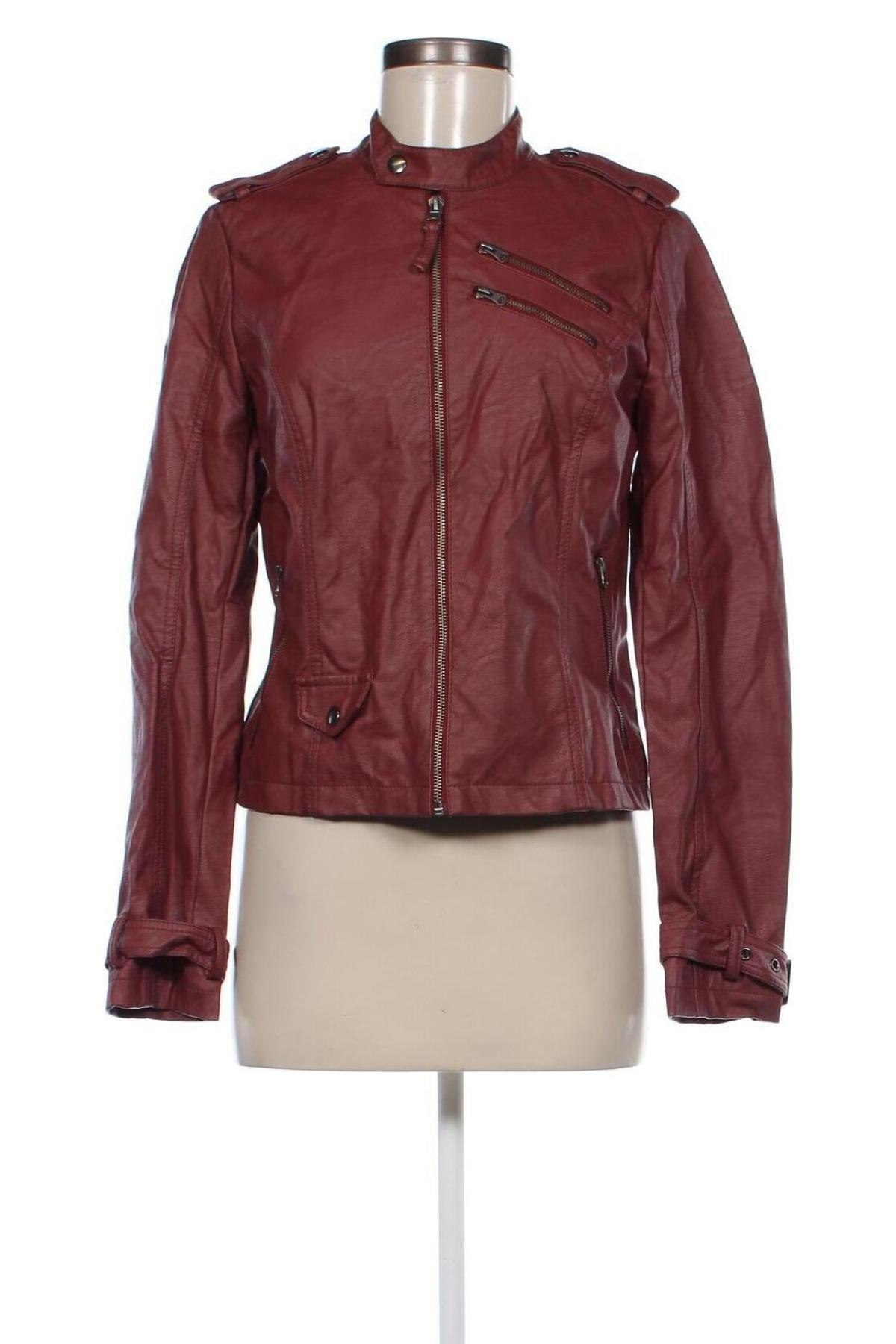 Damen Lederjacke Bpc Bonprix Collection, Größe S, Farbe Rot, Preis € 20,99