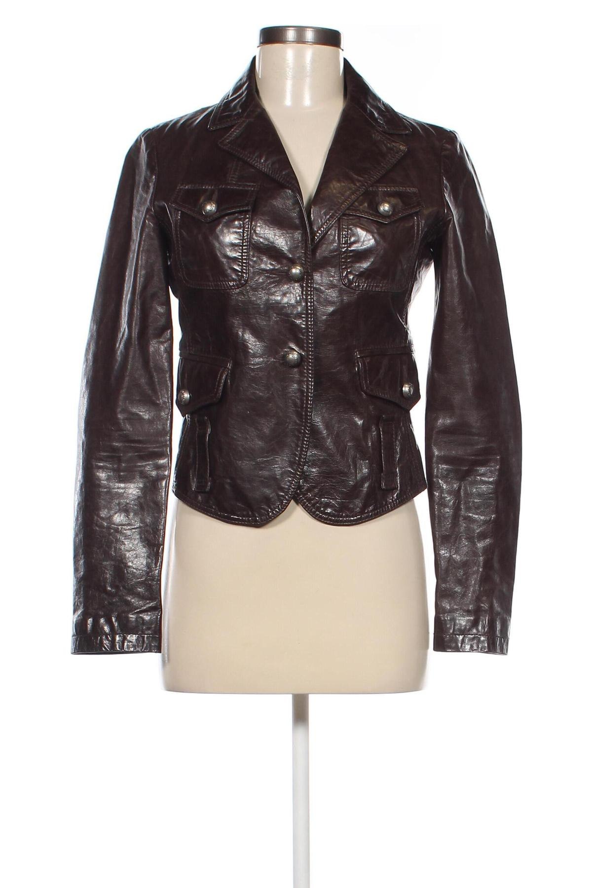 Damen Lederjacke Patrizia Pepe, Größe S, Farbe Braun, Preis € 186,49