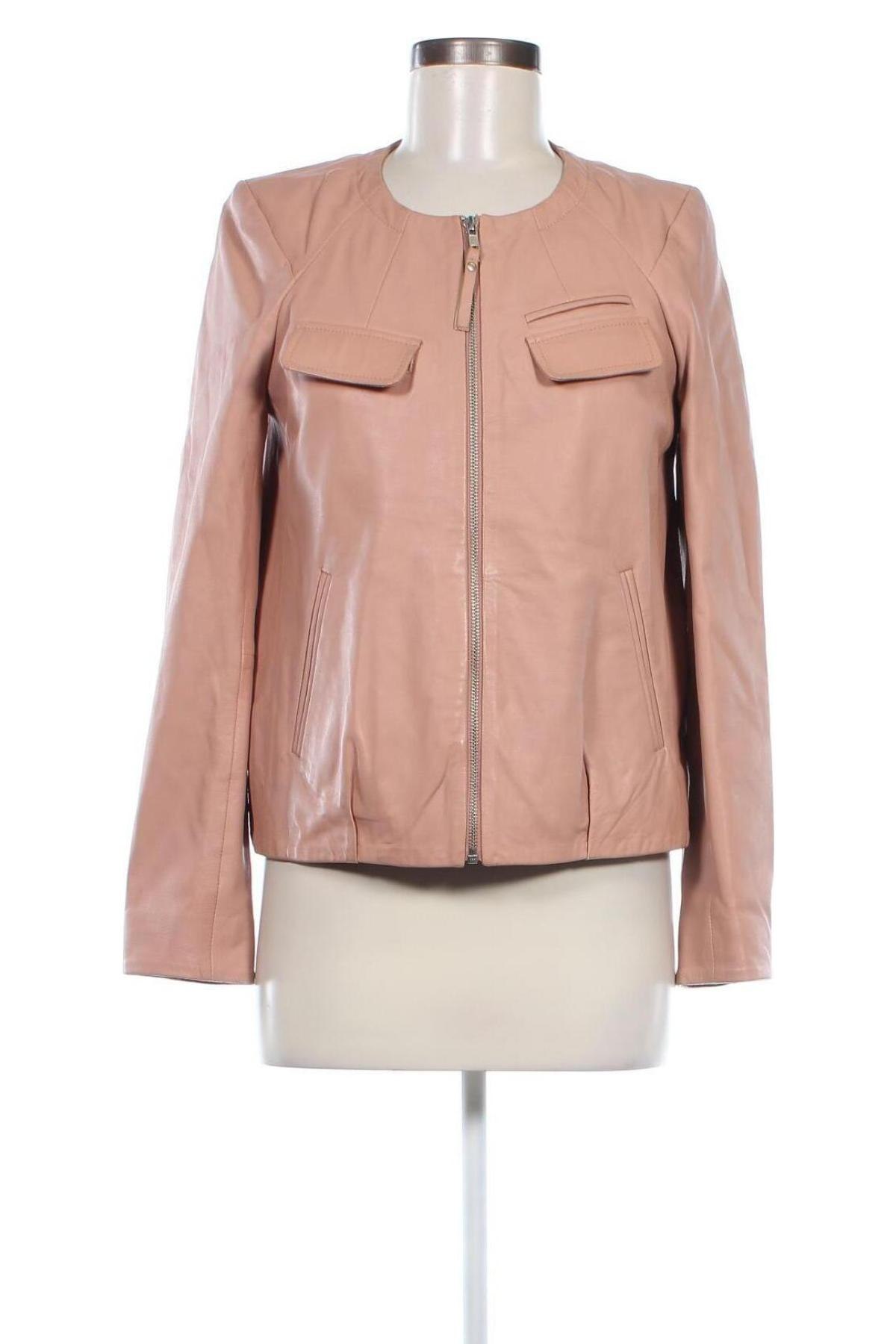 Damen Lederjacke La Redoute, Größe M, Farbe Aschrosa, Preis € 69,24