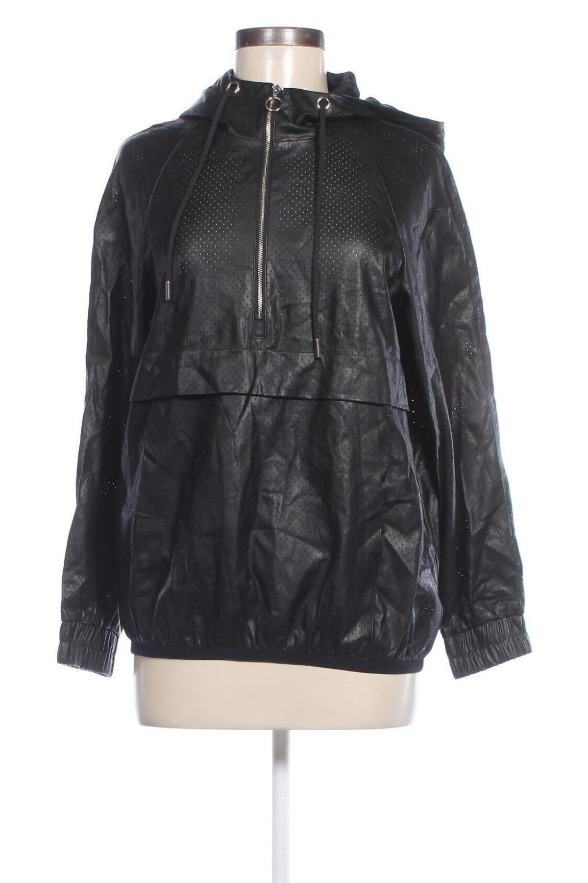 Damen Lederjacke Zara, Größe M, Farbe Schwarz, Preis 12,99 €