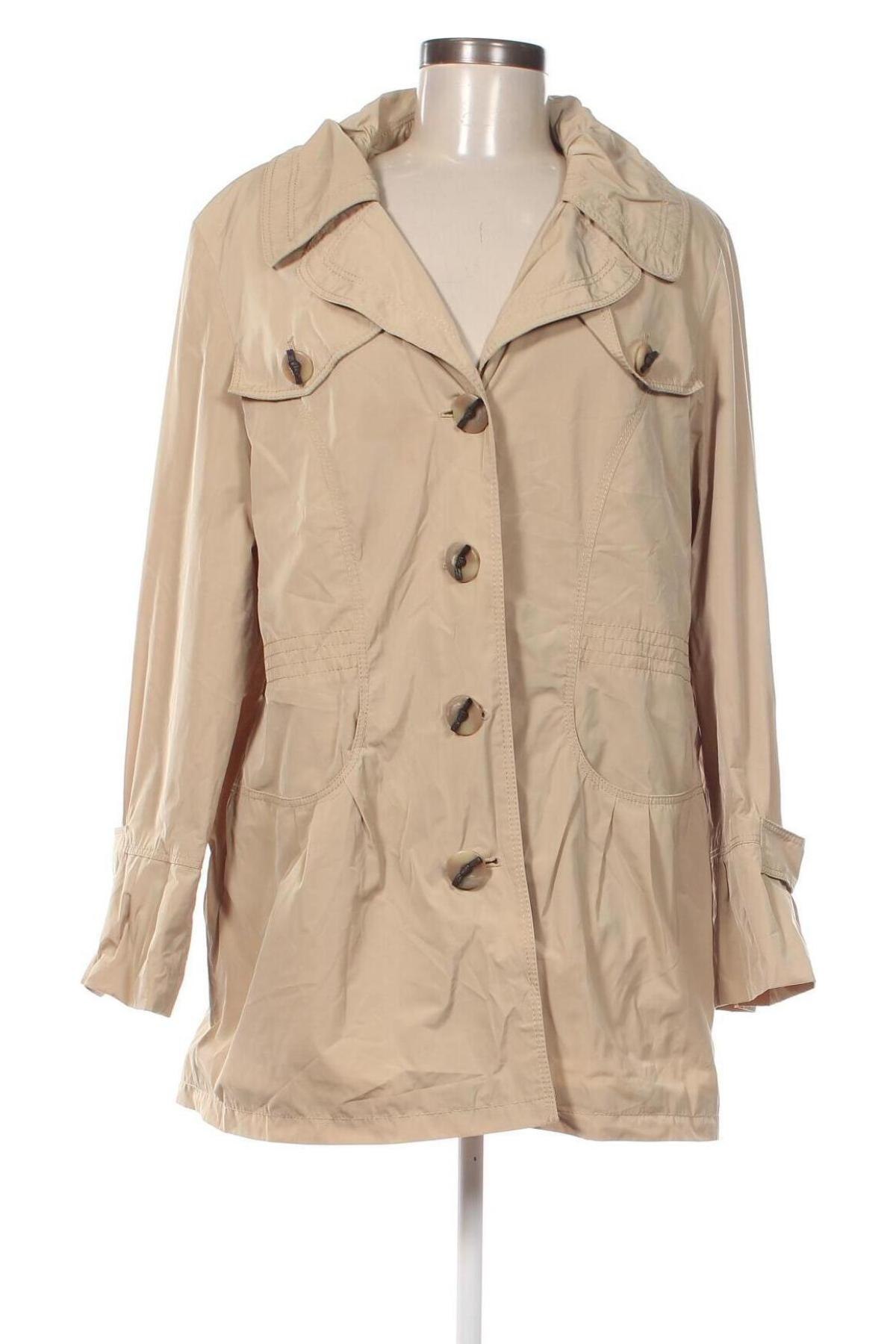 Damen Trenchcoat Lardini By Laura Lardini, Größe L, Farbe Beige, Preis 26,99 €