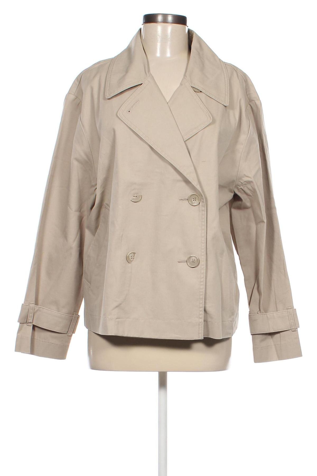 Damenmantel Monki, Größe M, Farbe Beige, Preis 16,49 €