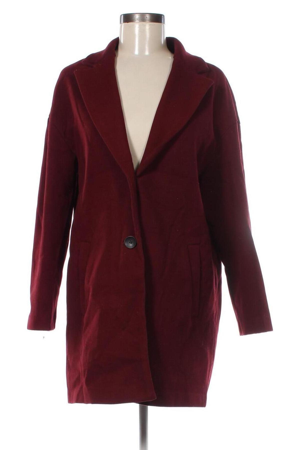 Damenmantel Stradivarius, Größe S, Farbe Rot, Preis € 26,99