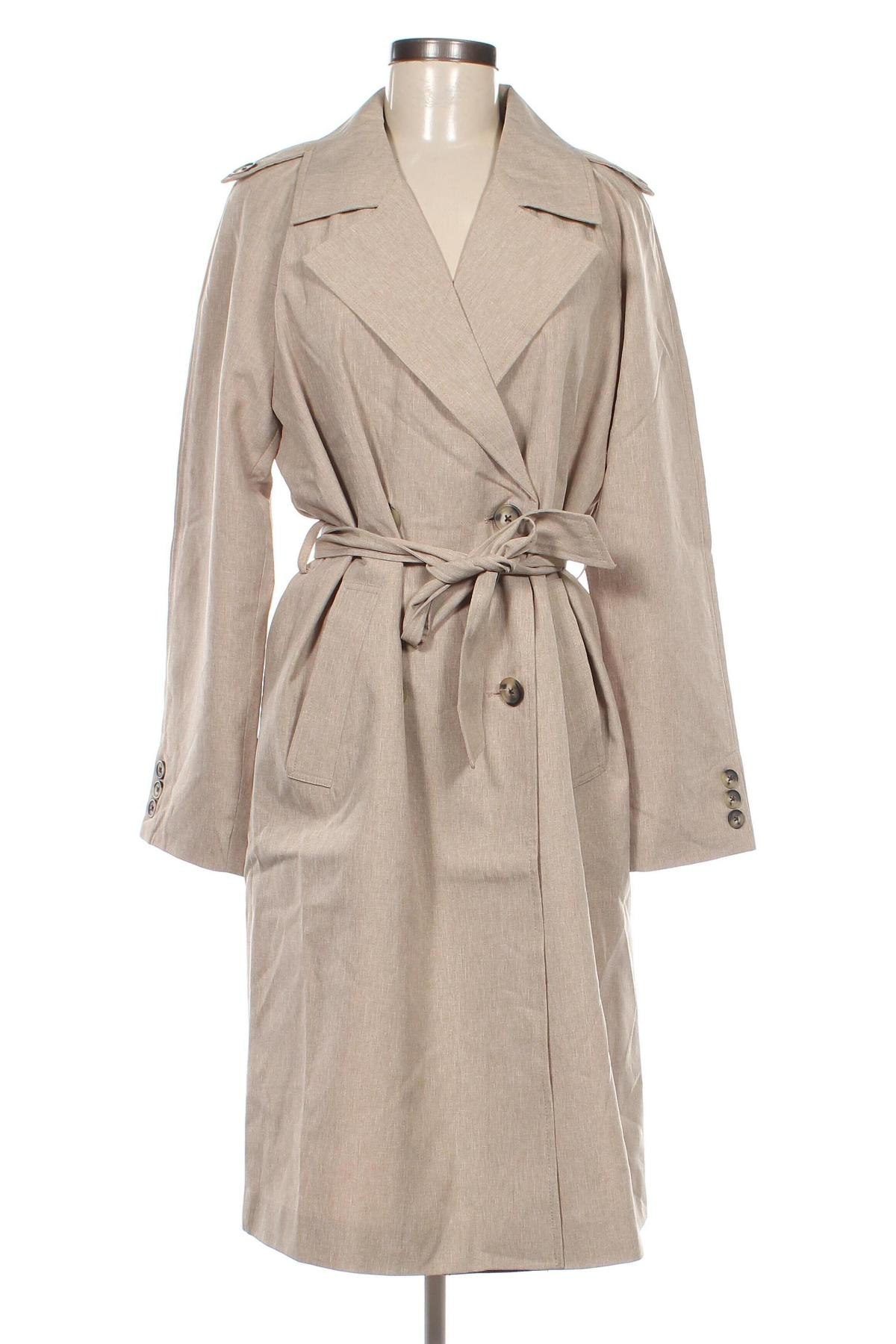 Damenmantel Vero Moda, Größe S, Farbe Beige, Preis € 19,99