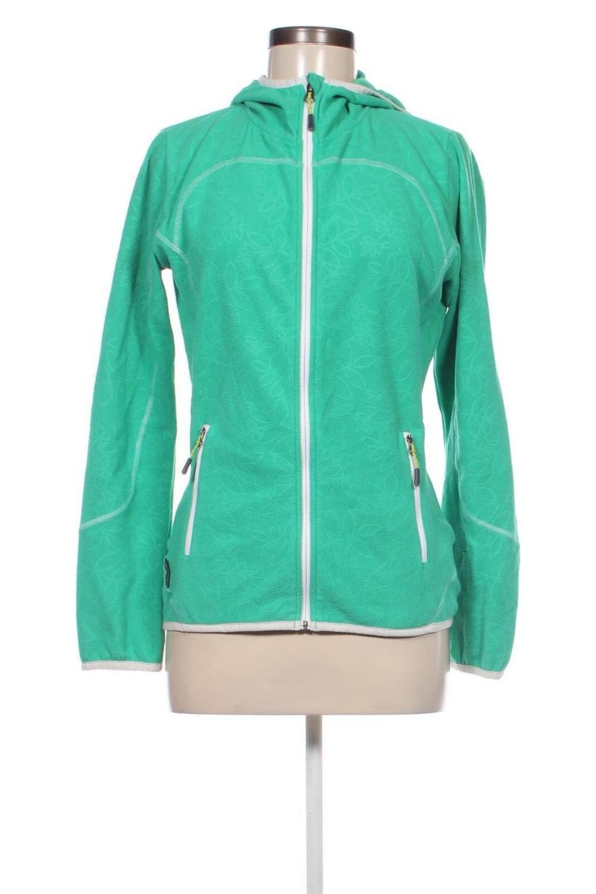 Damen Fleece Oberteil  Salewa, Größe M, Farbe Grün, Preis 41,99 €