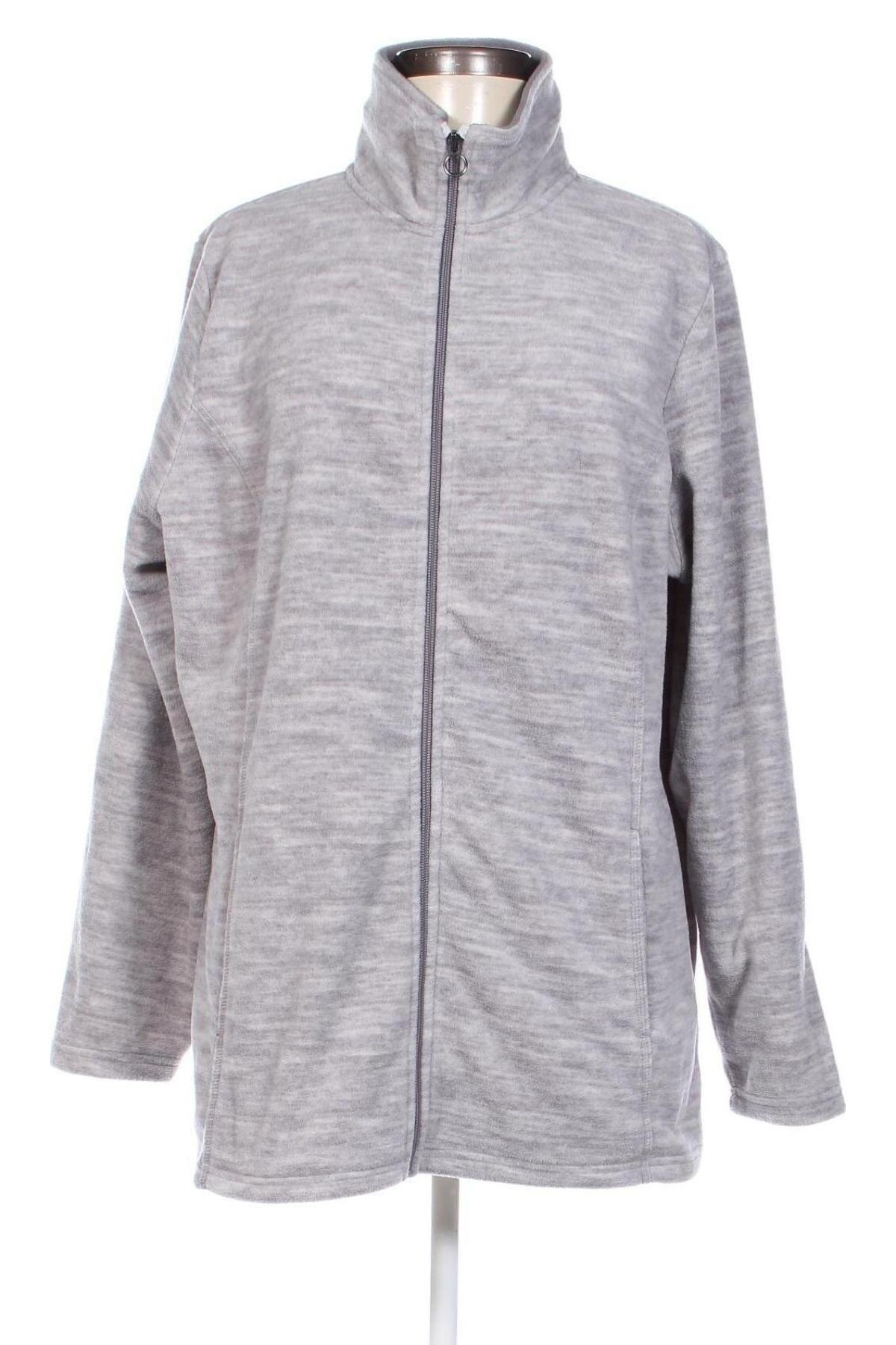 Damen Fleece Oberteil  Yessica, Größe XL, Farbe Grau, Preis € 4,99