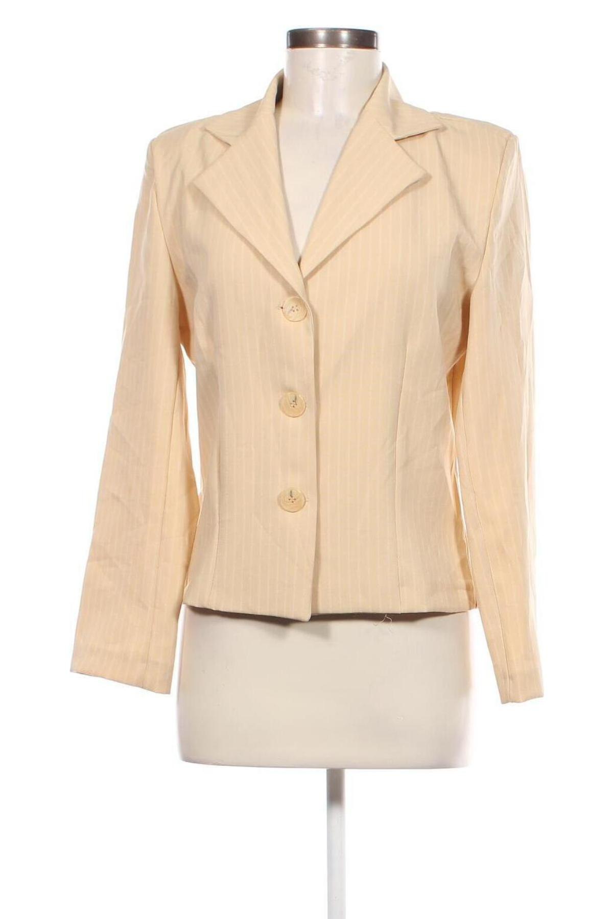 Damen Blazer, Größe M, Farbe Beige, Preis 6,49 €