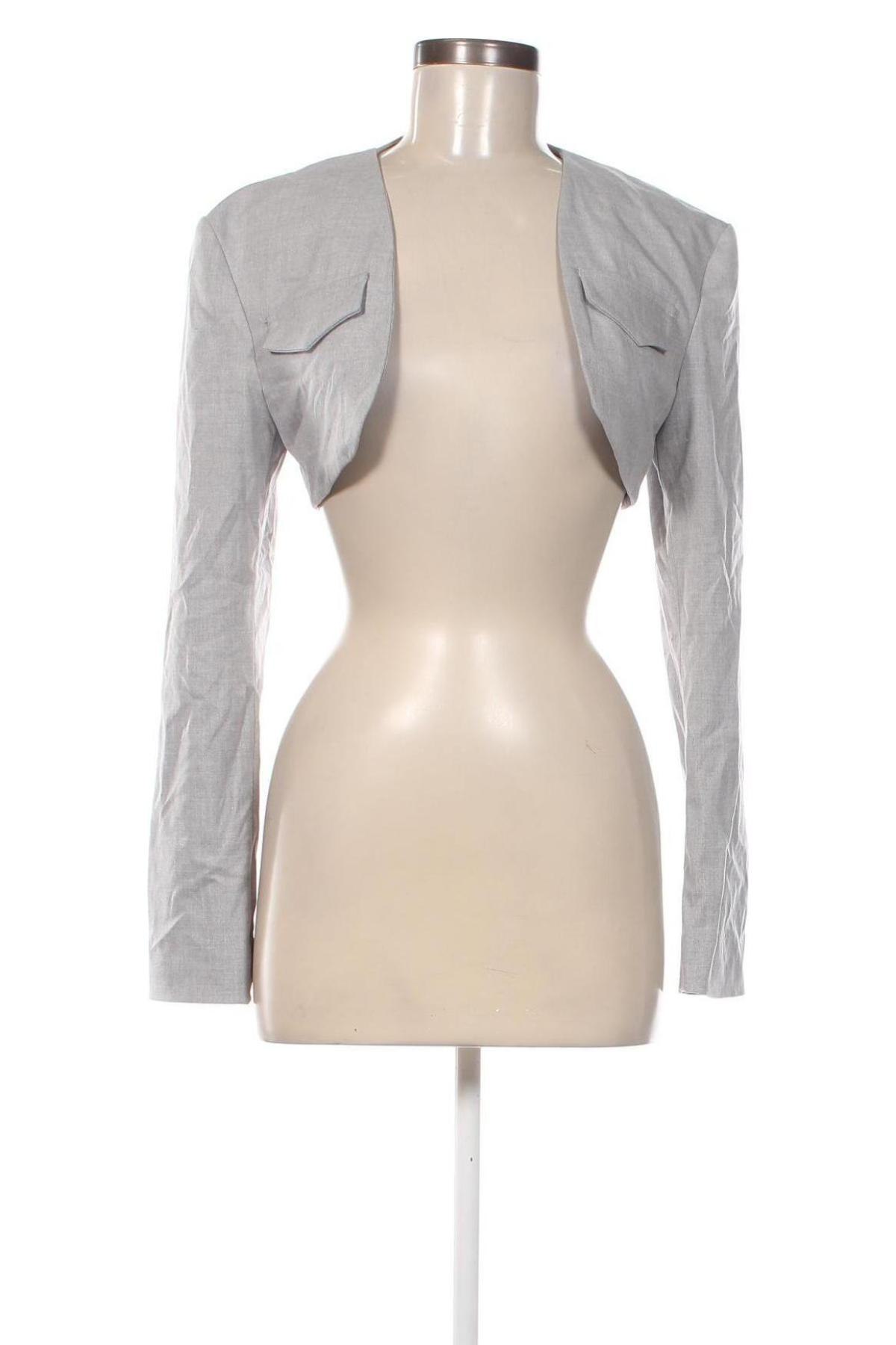 Damen Blazer Bershka, Größe S, Farbe Grau, Preis € 26,99