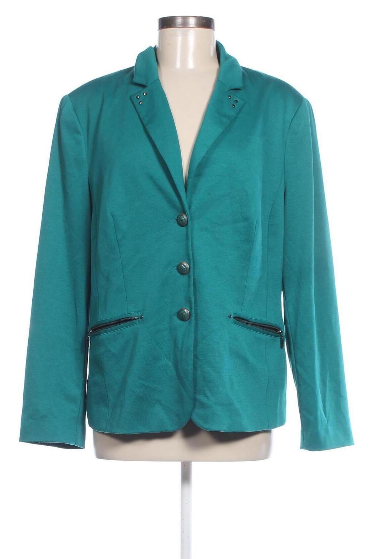 Damen Blazer Canda, Größe XL, Farbe Grün, Preis € 11,99