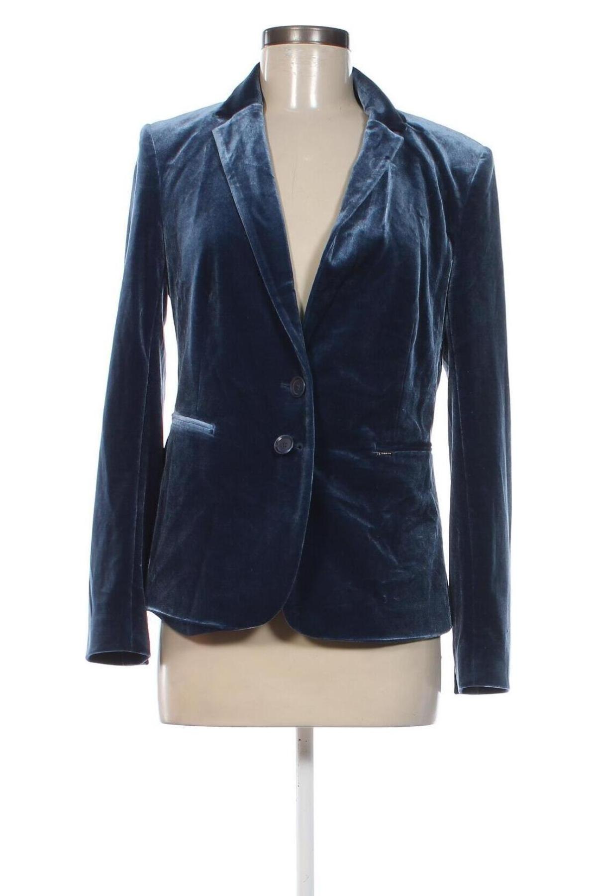 Damen Blazer Comma,, Größe M, Farbe Blau, Preis 11,99 €