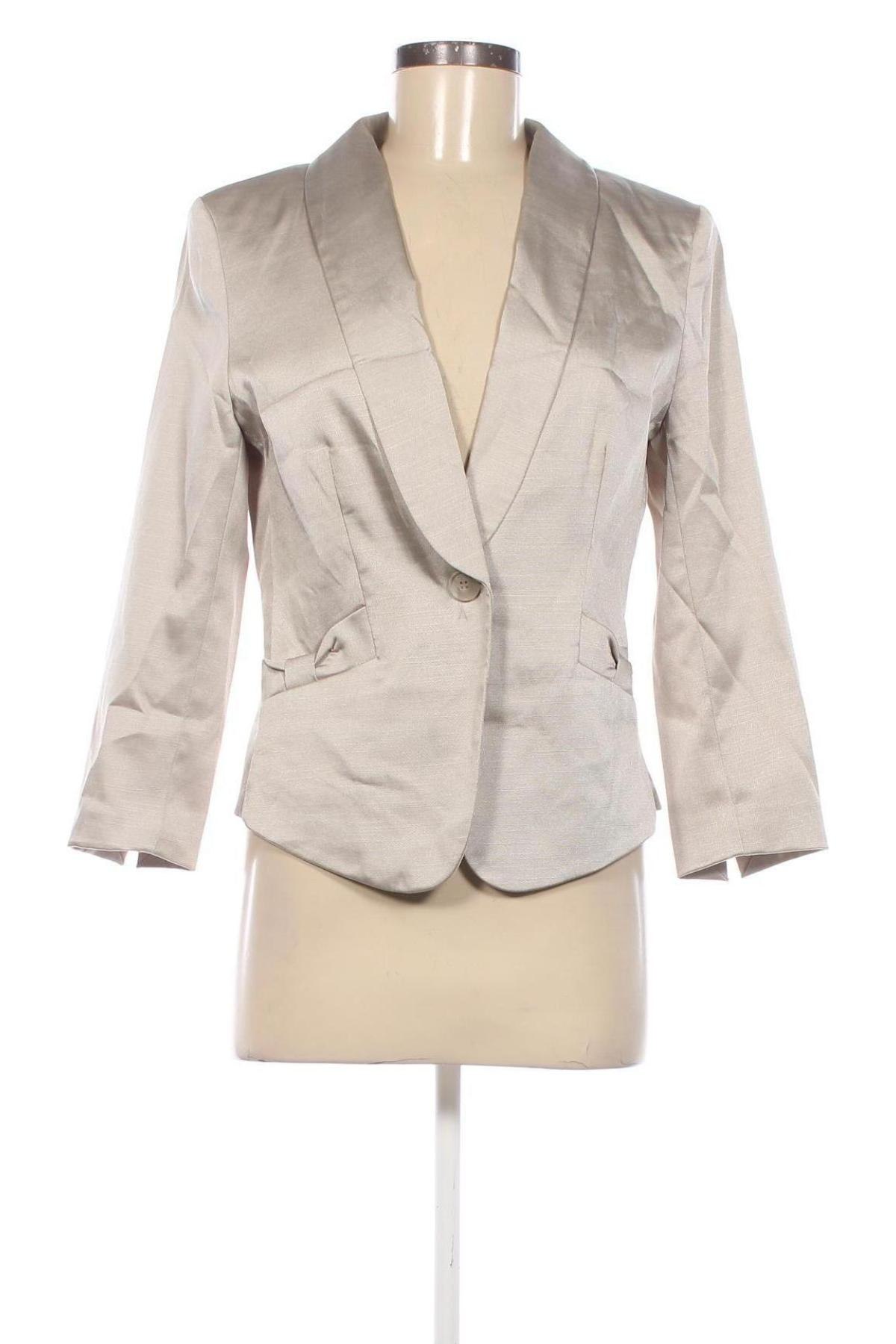 Damen Blazer H&M, Größe M, Farbe Beige, Preis 9,99 €