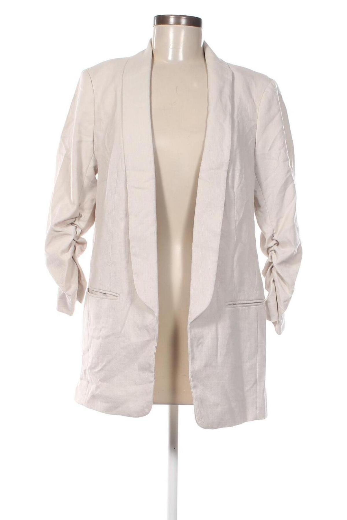 Damen Blazer H&M, Größe L, Farbe Beige, Preis 10,49 €