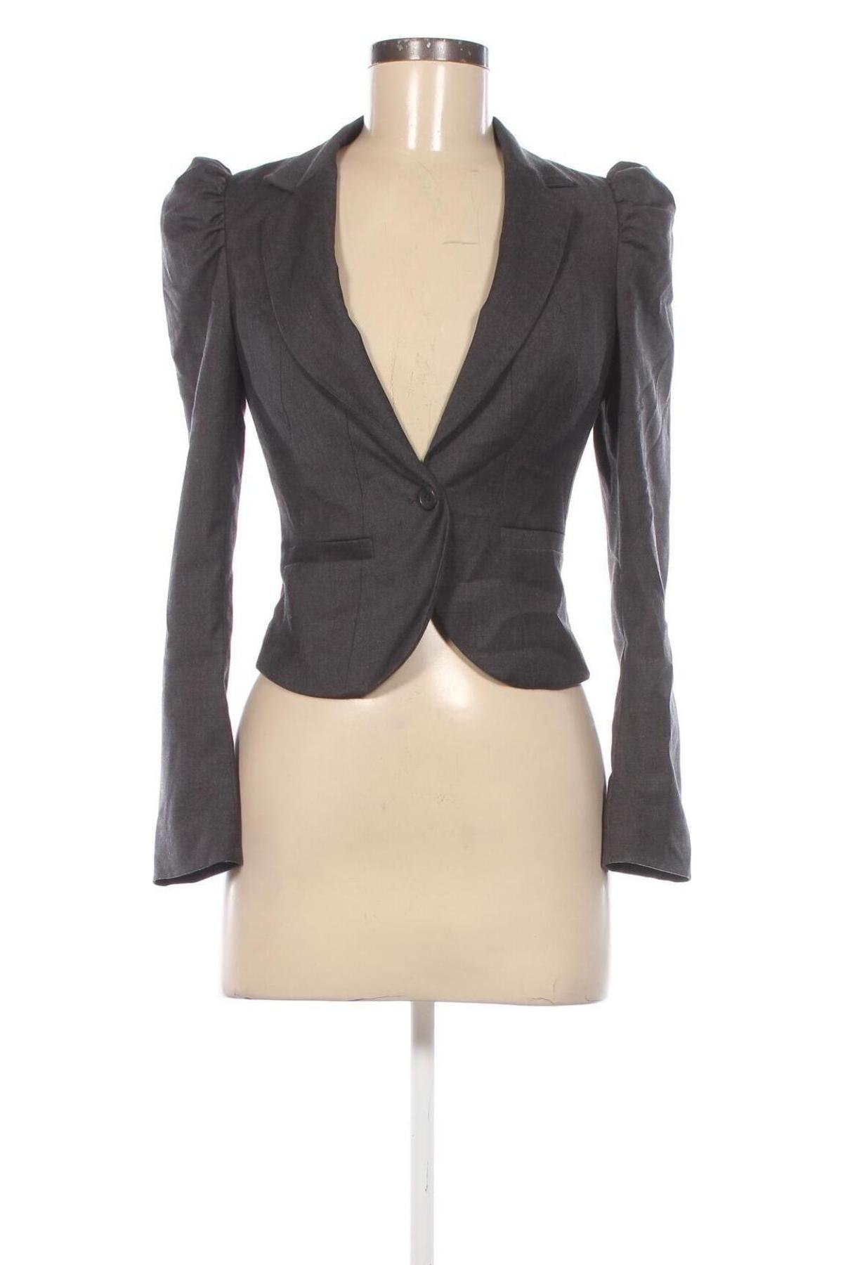 Damen Blazer H&M, Größe XS, Farbe Grau, Preis 11,99 €