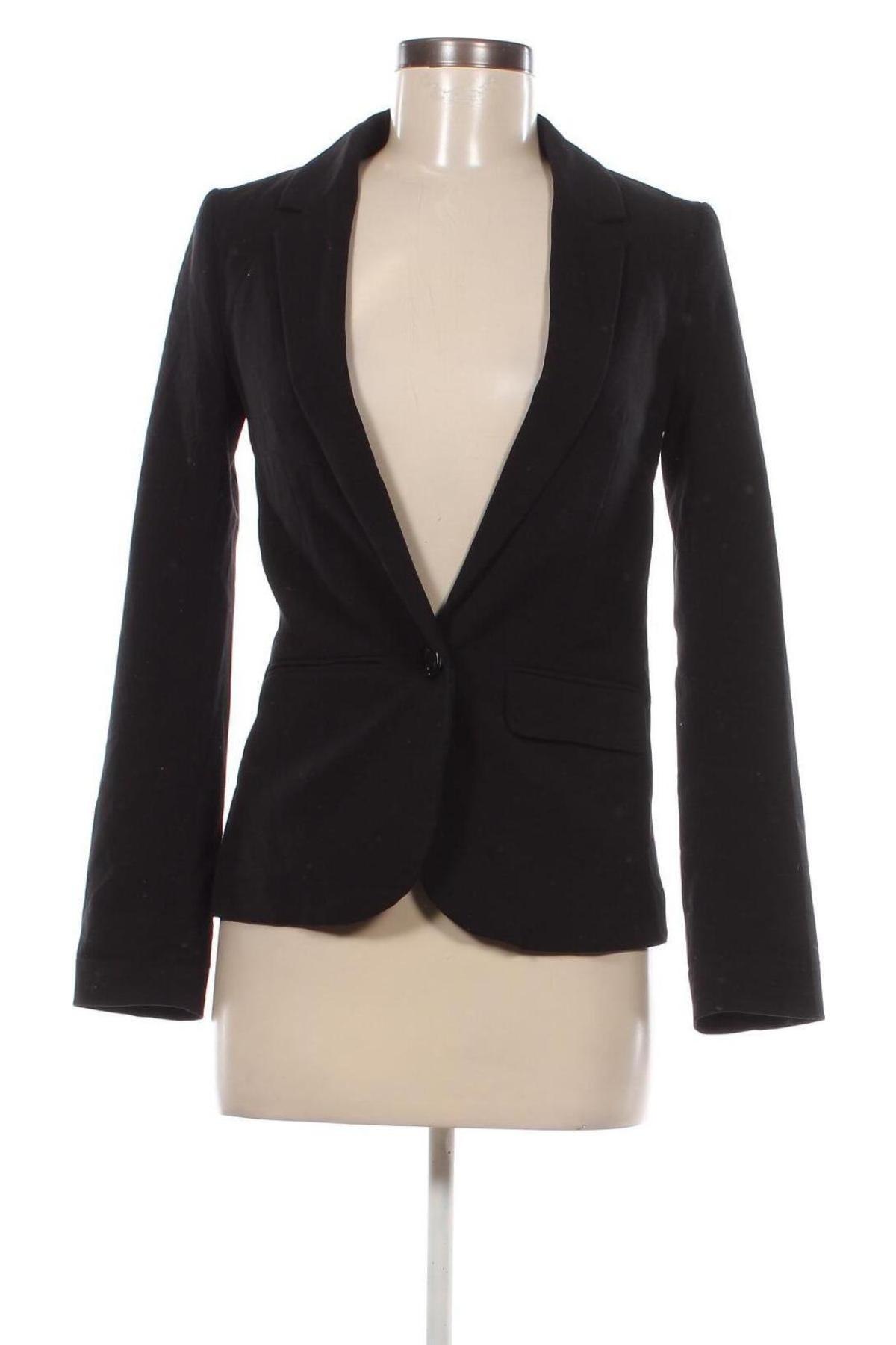 Damen Blazer H&M Divided, Größe XS, Farbe Schwarz, Preis € 13,99