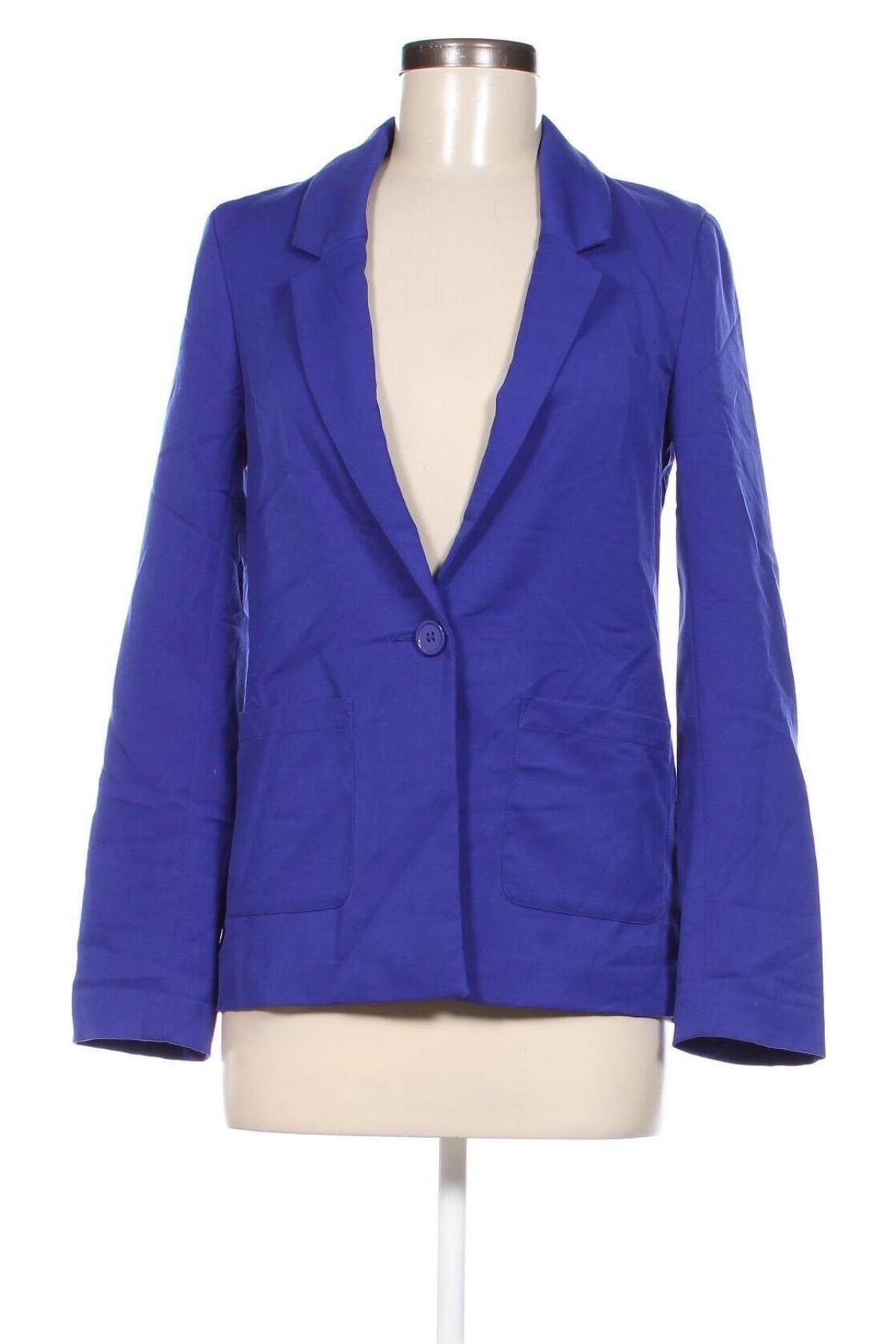 Damen Blazer H&M Divided, Größe XS, Farbe Blau, Preis 11,99 €