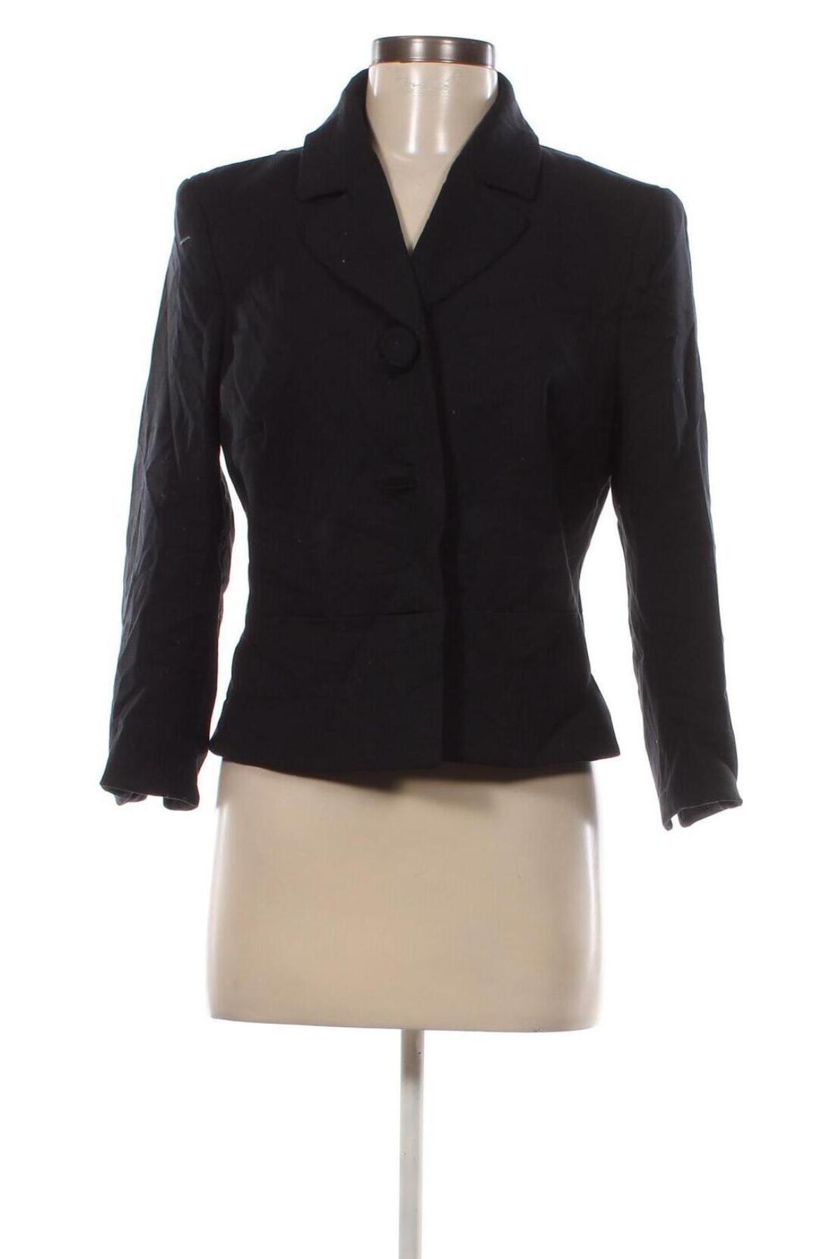 Damen Blazer Hallhuber, Größe M, Farbe Schwarz, Preis 8,99 €