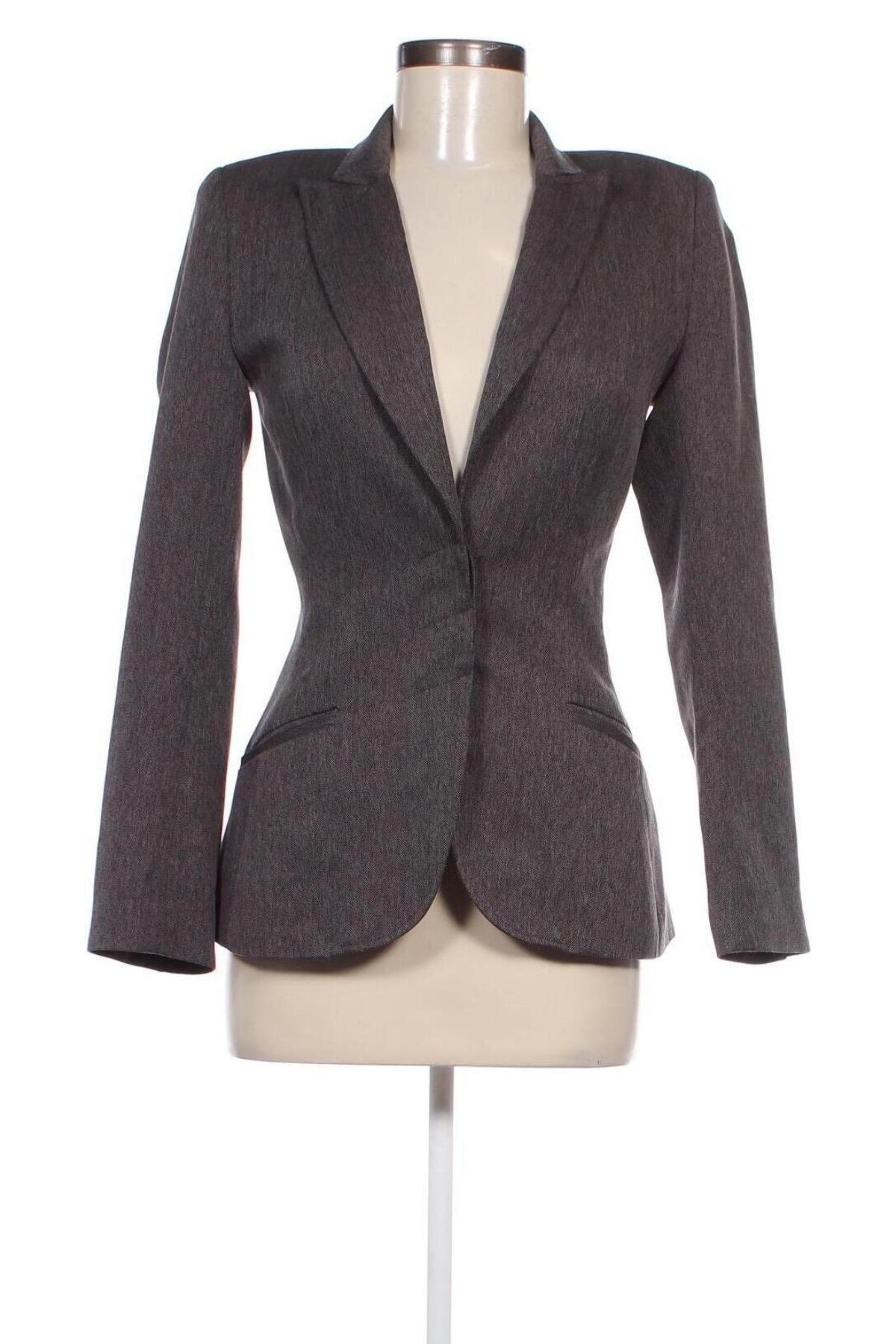 Damen Blazer Hennes, Größe XS, Farbe Grau, Preis 15,99 €