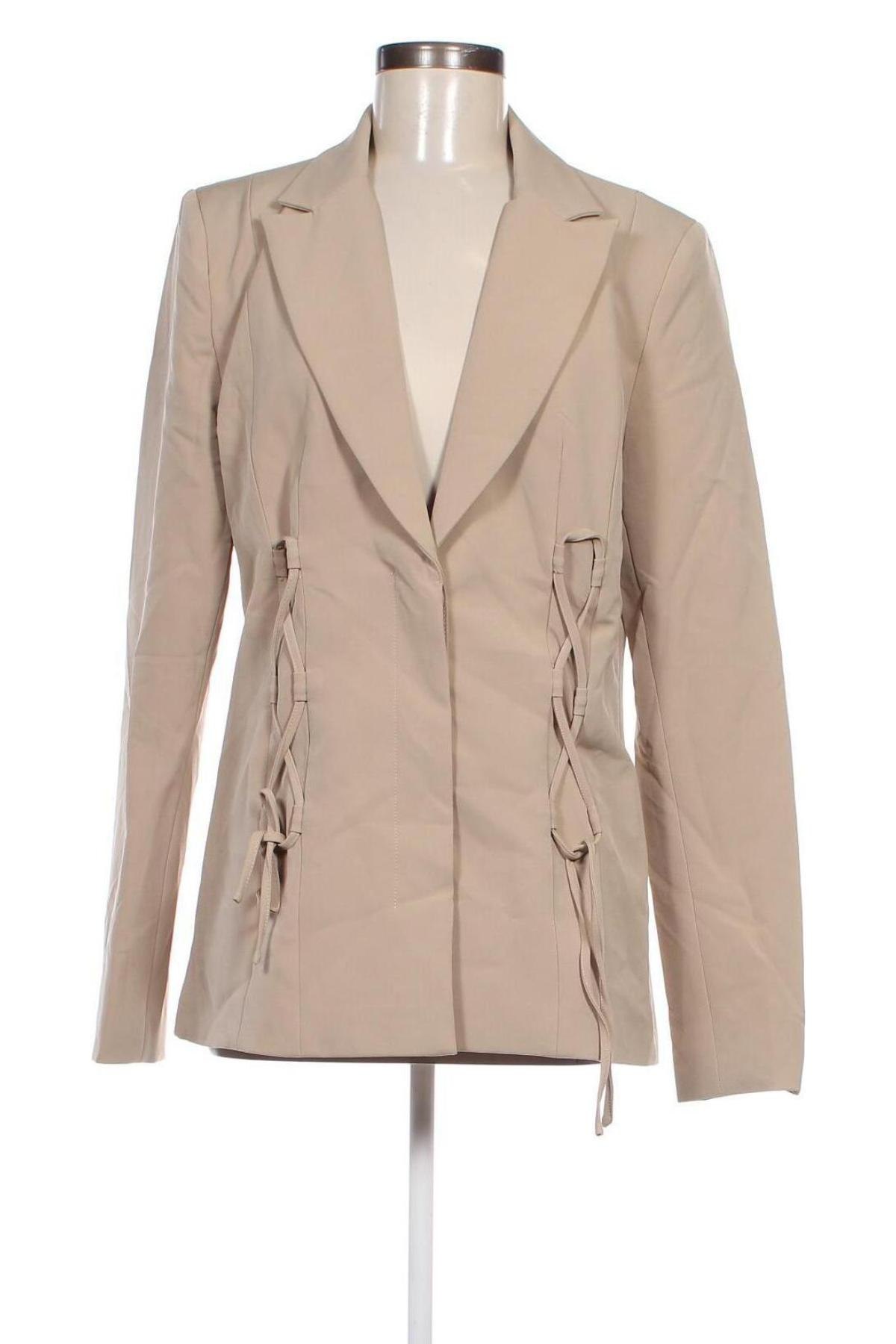 Damen Blazer LeGer By Lena Gercke X About you, Größe M, Farbe Beige, Preis € 24,49