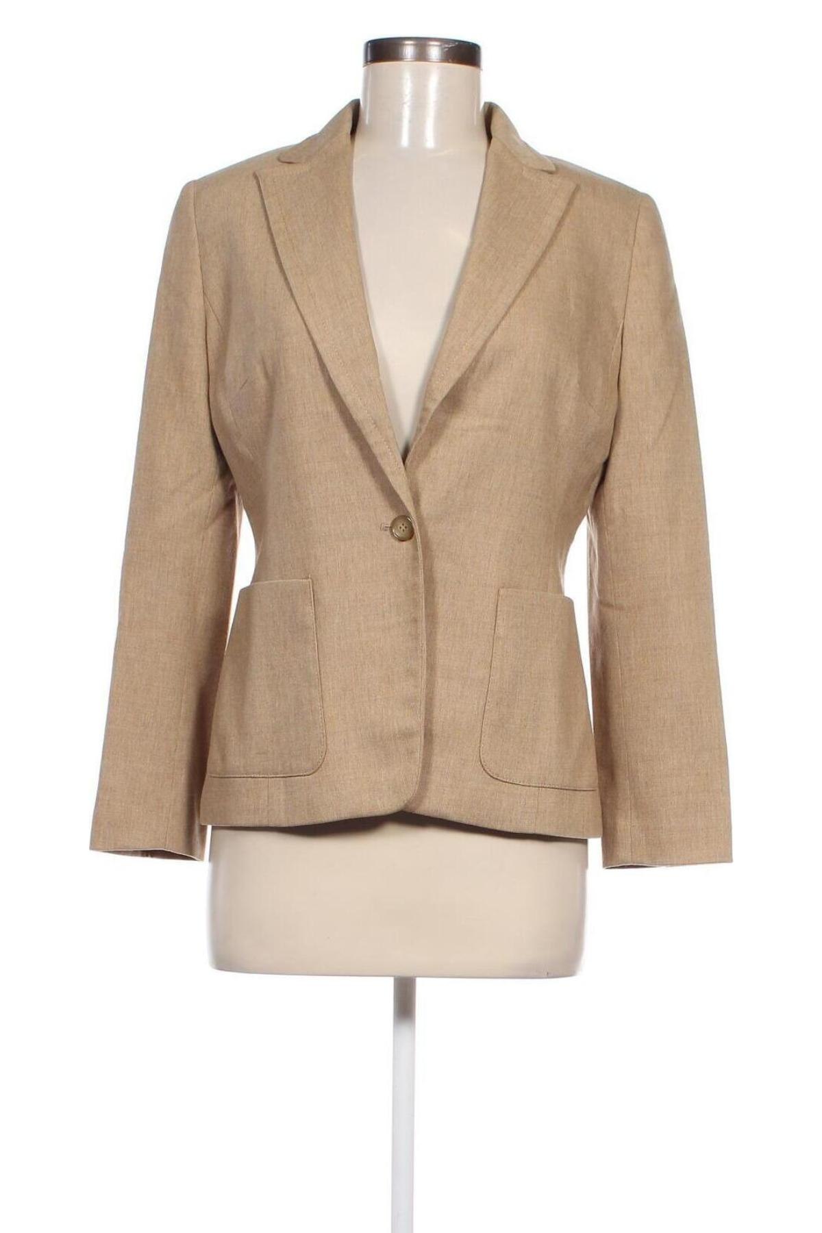 Damen Blazer Loft By Ann Taylor, Größe S, Farbe Beige, Preis 41,99 €