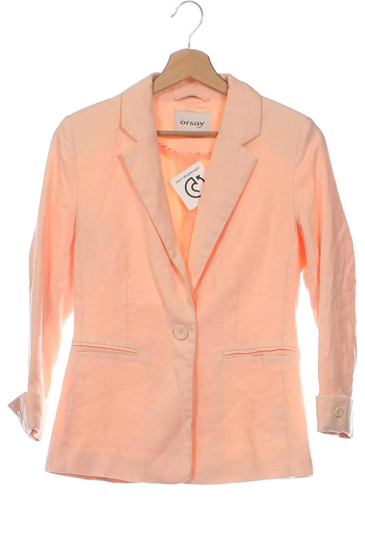 Damen Blazer Orsay, Größe XS, Farbe Rosa, Preis 4,99 €