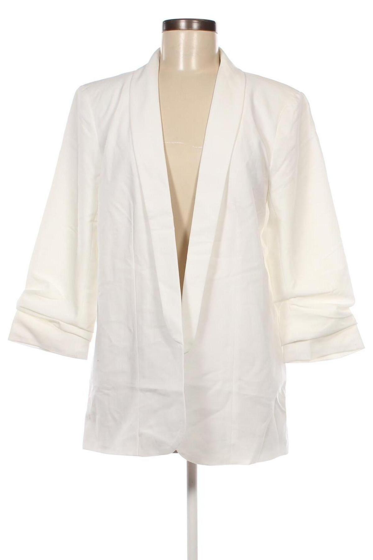 Damen Blazer Pieces, Größe XL, Farbe Weiß, Preis € 43,29