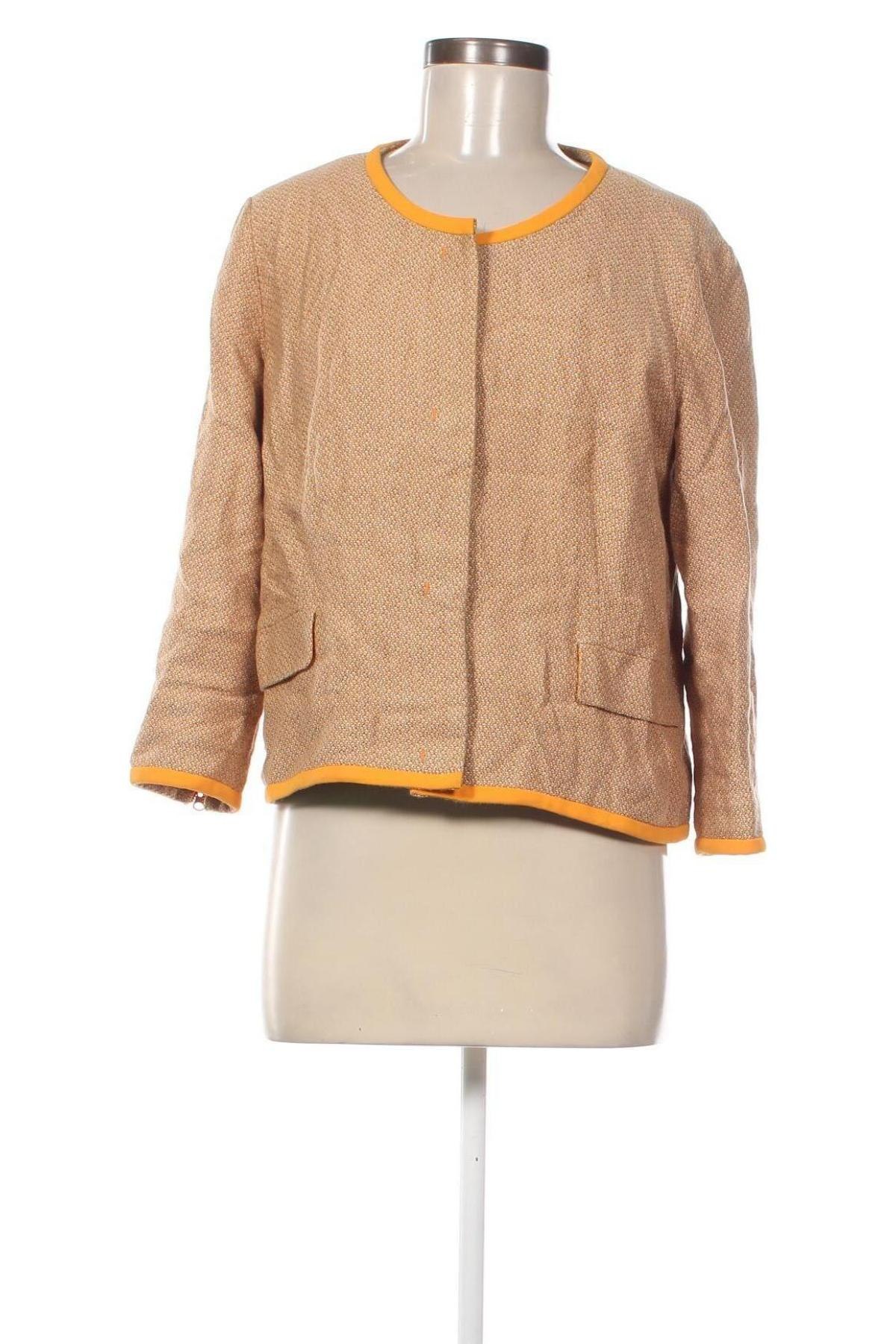 Damen Blazer Turnover, Größe M, Farbe Beige, Preis € 30,99