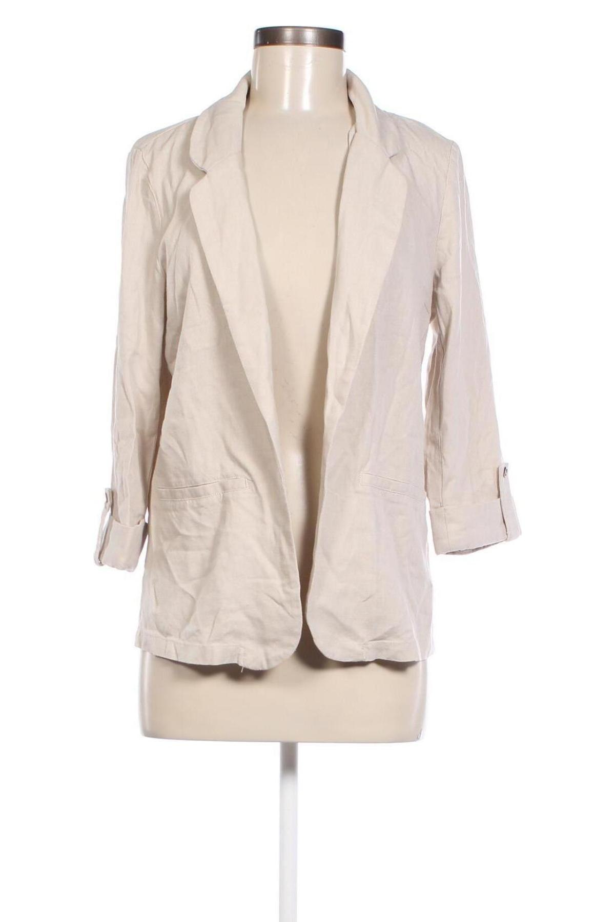 Damen Blazer Vero Moda, Größe M, Farbe Beige, Preis 19,49 €