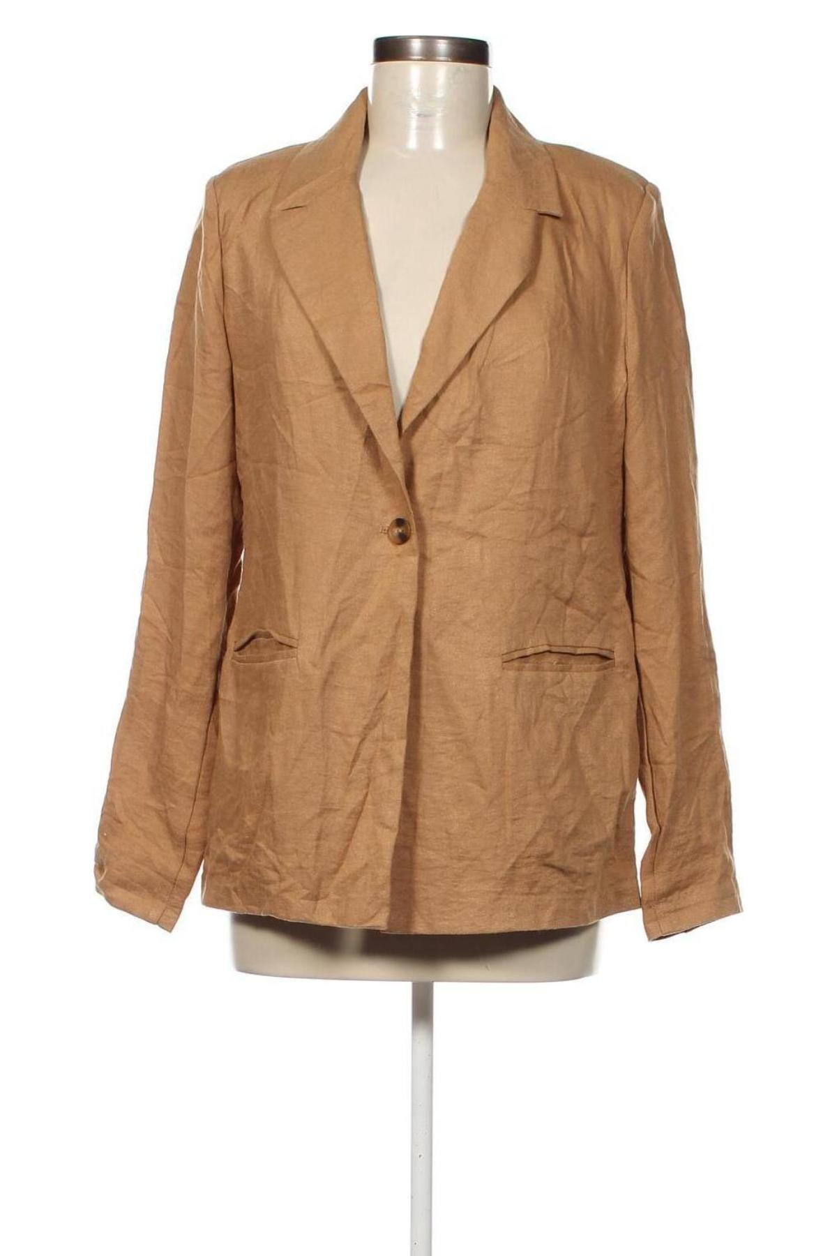 Damen Blazer Vero Moda, Größe M, Farbe Beige, Preis 8,49 €