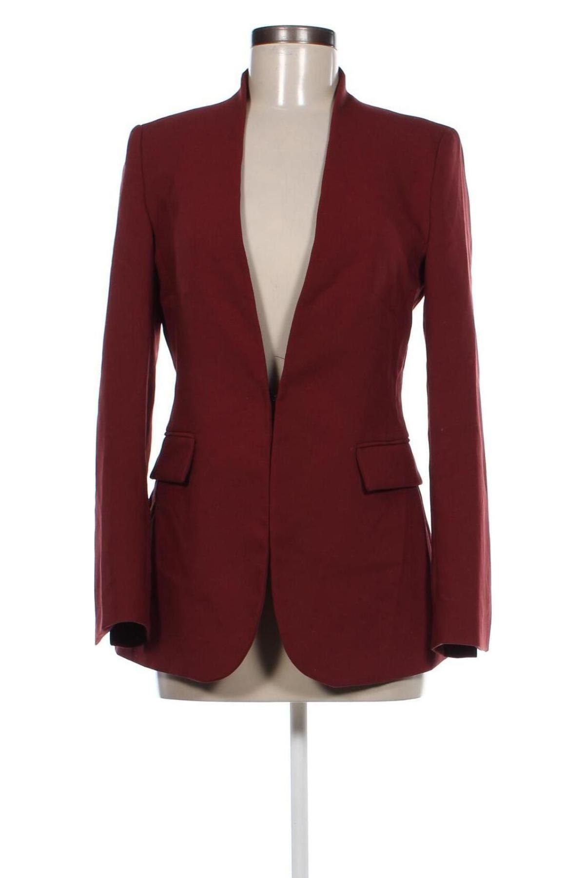 Damen Blazer Zara, Größe M, Farbe Rot, Preis 33,79 €