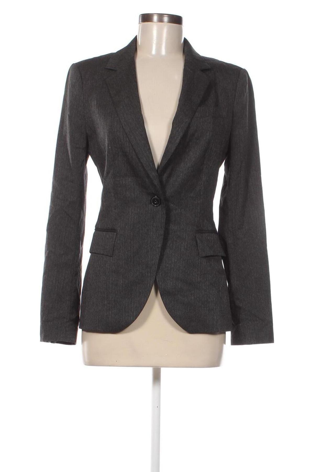 Damen Blazer Zara, Größe M, Farbe Grau, Preis 8,49 €