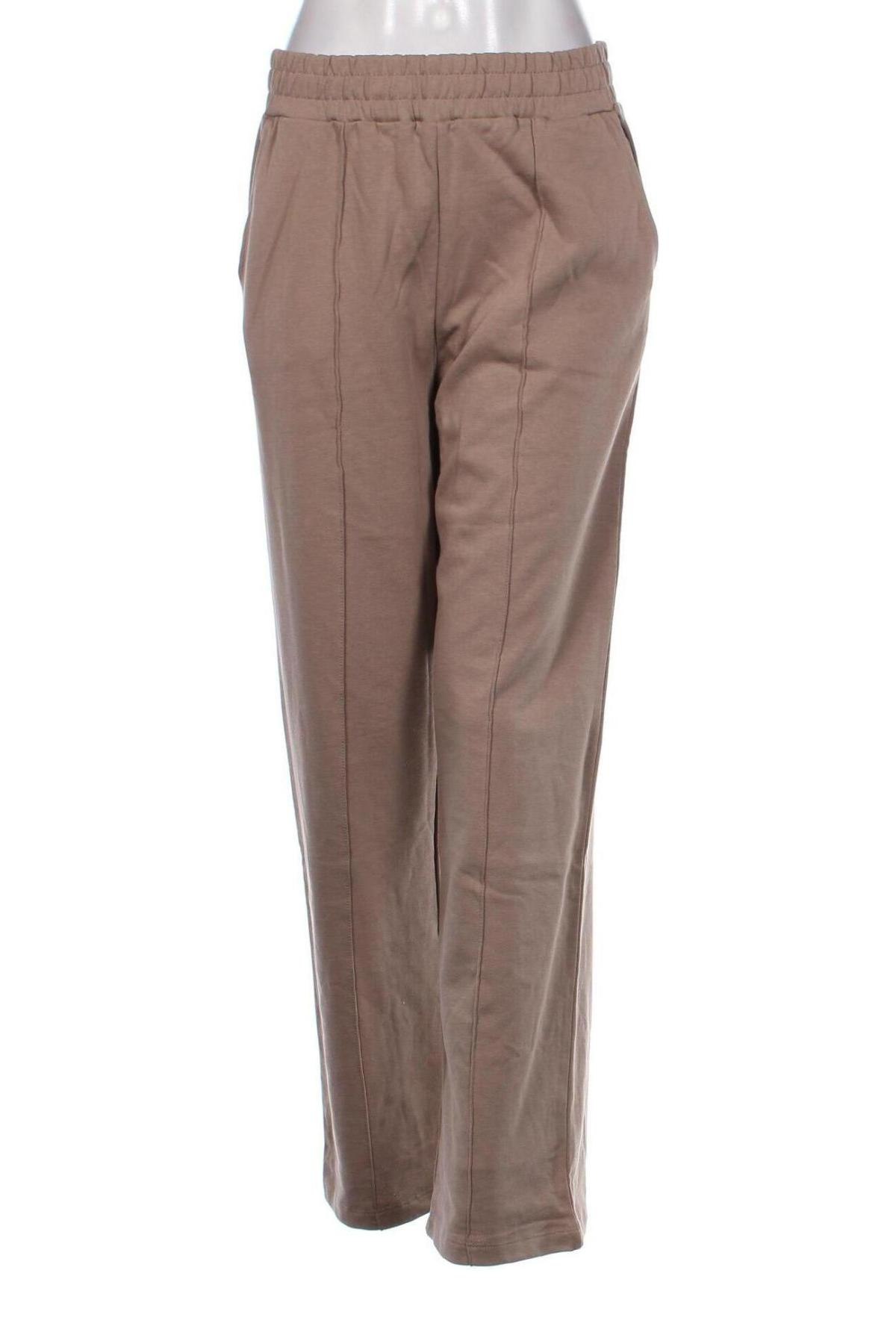 Pantaloni trening de femei A Lot Less x About You, Mărime S, Culoare Bej, Preț 137,99 Lei