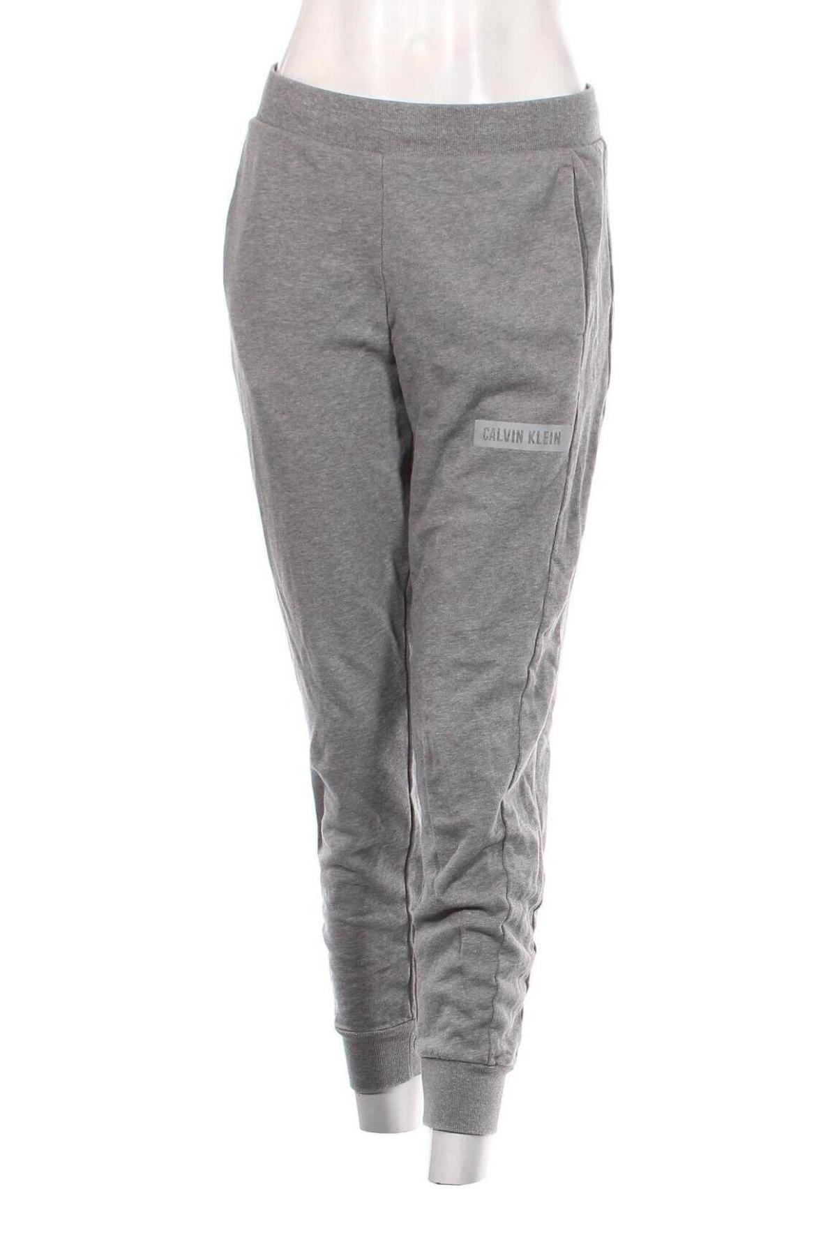 Damen Sporthose Calvin Klein, Größe M, Farbe Grau, Preis 41,99 €