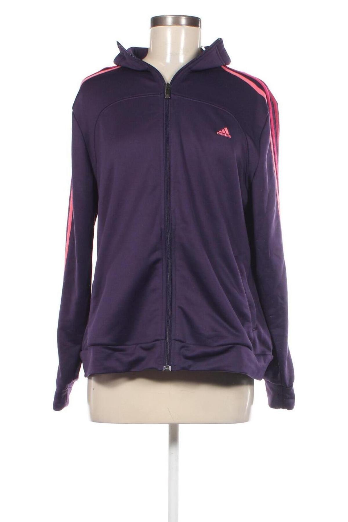 Damska bluza sportowa Adidas, Rozmiar XL, Kolor Fioletowy, Cena 123,49 zł