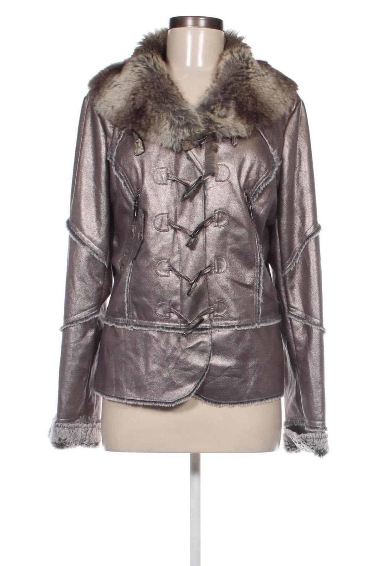 Damenjacke Bandolera, Größe L, Farbe Silber, Preis € 32,99