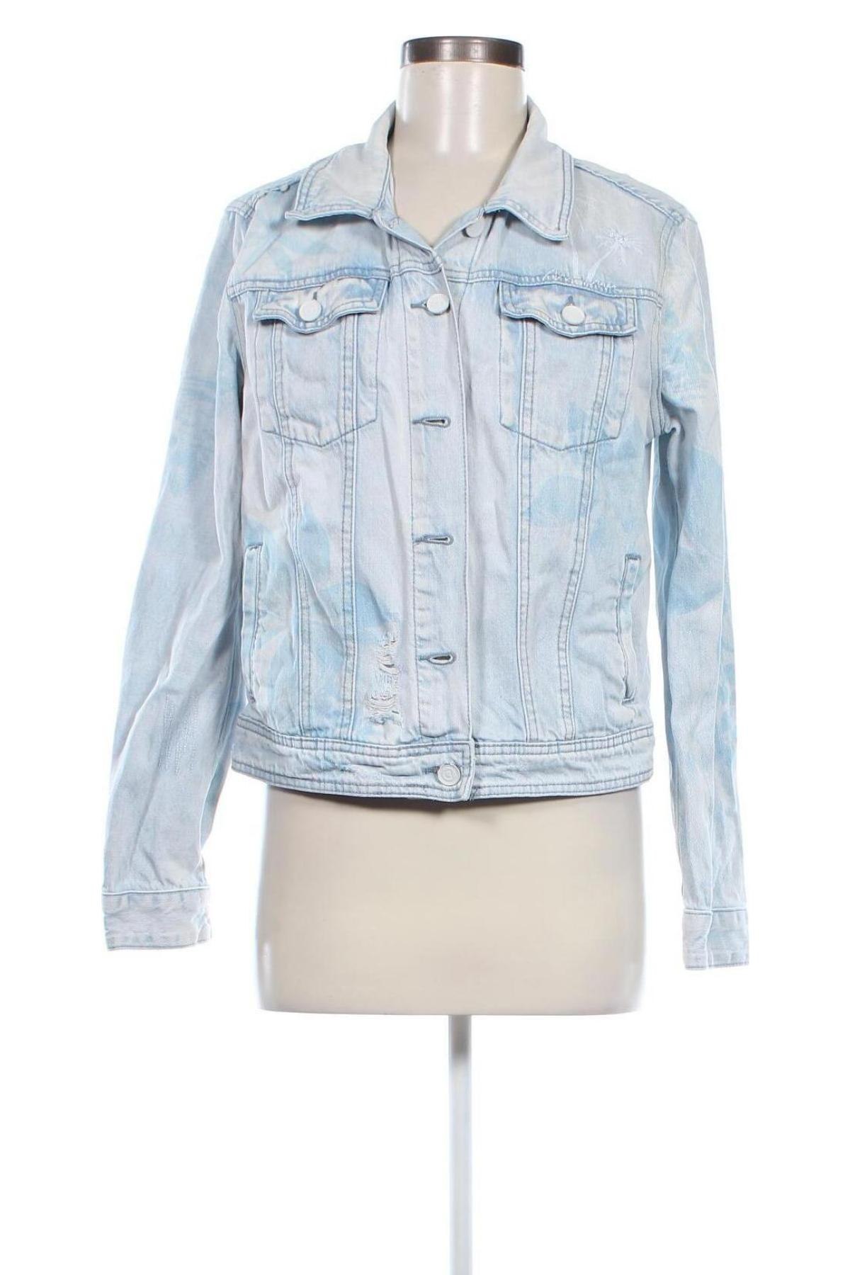 Damenjacke Desigual, Größe L, Farbe Blau, Preis € 45,52