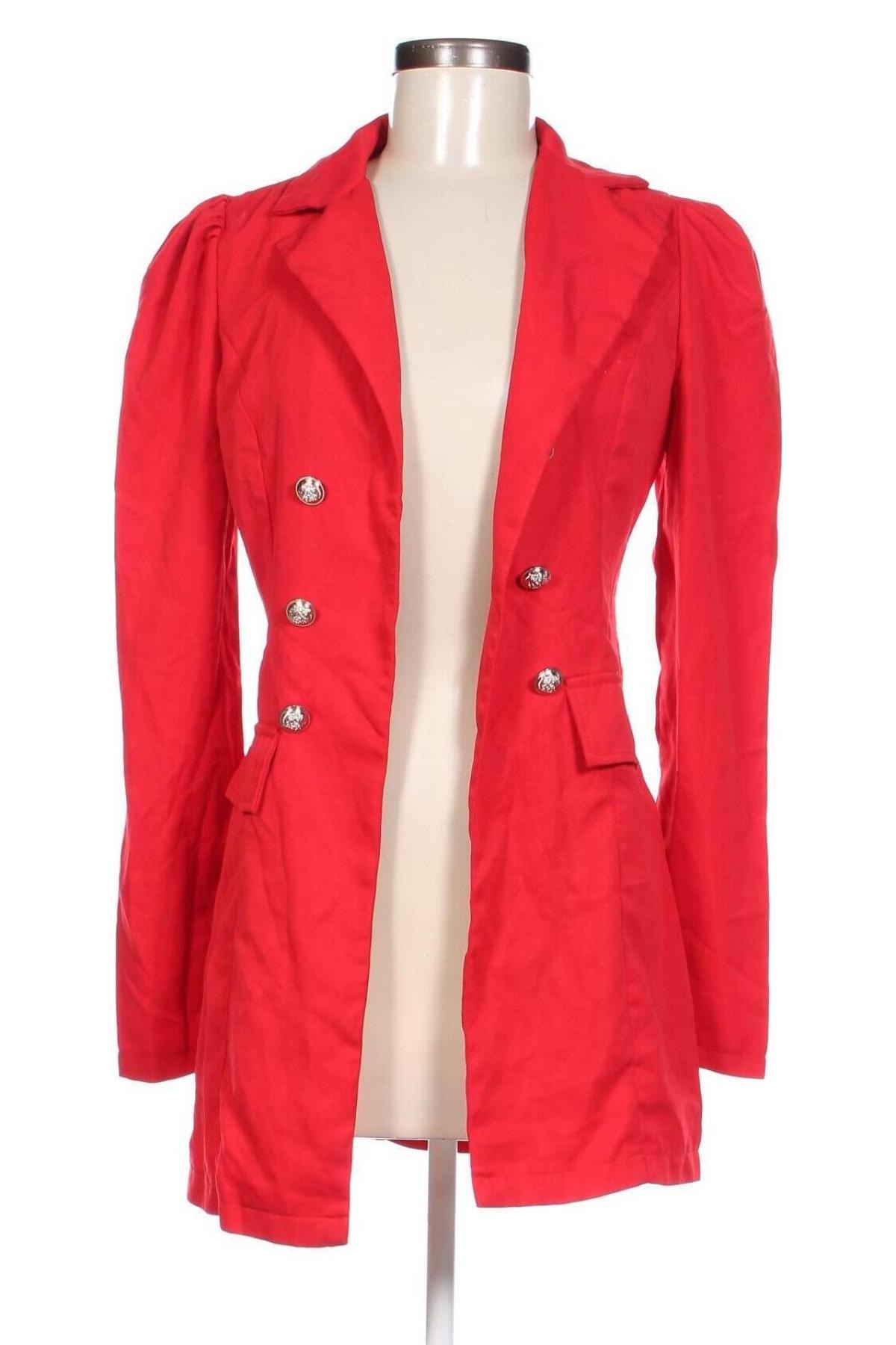 Damenjacke SHEIN, Größe XS, Farbe Rot, Preis € 8,49