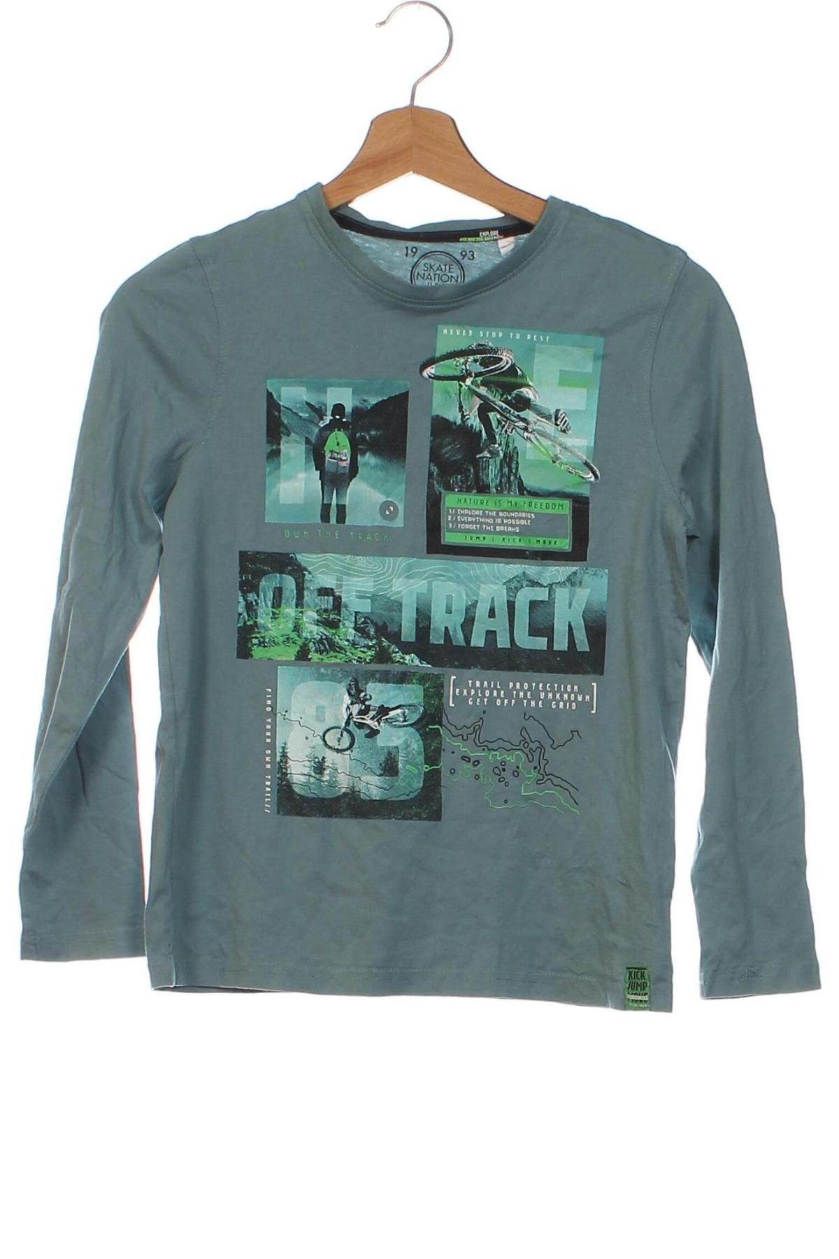 Kinder Shirt C&A, Größe 10-11y/ 146-152 cm, Farbe Grün, Preis 7,99 €