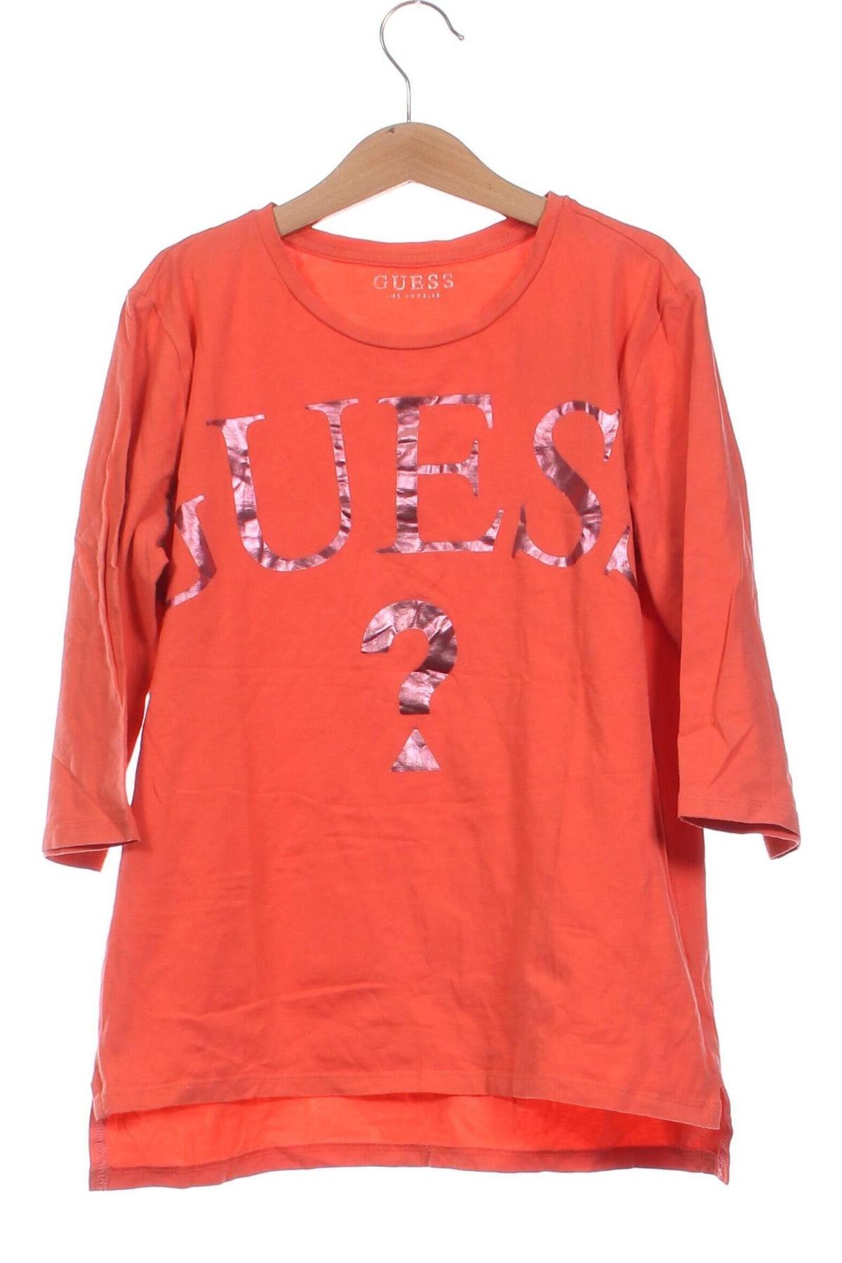 Detská blúzka  Guess, Veľkosť 13-14y/ 164-168 cm, Farba Oranžová, Cena  7,95 €